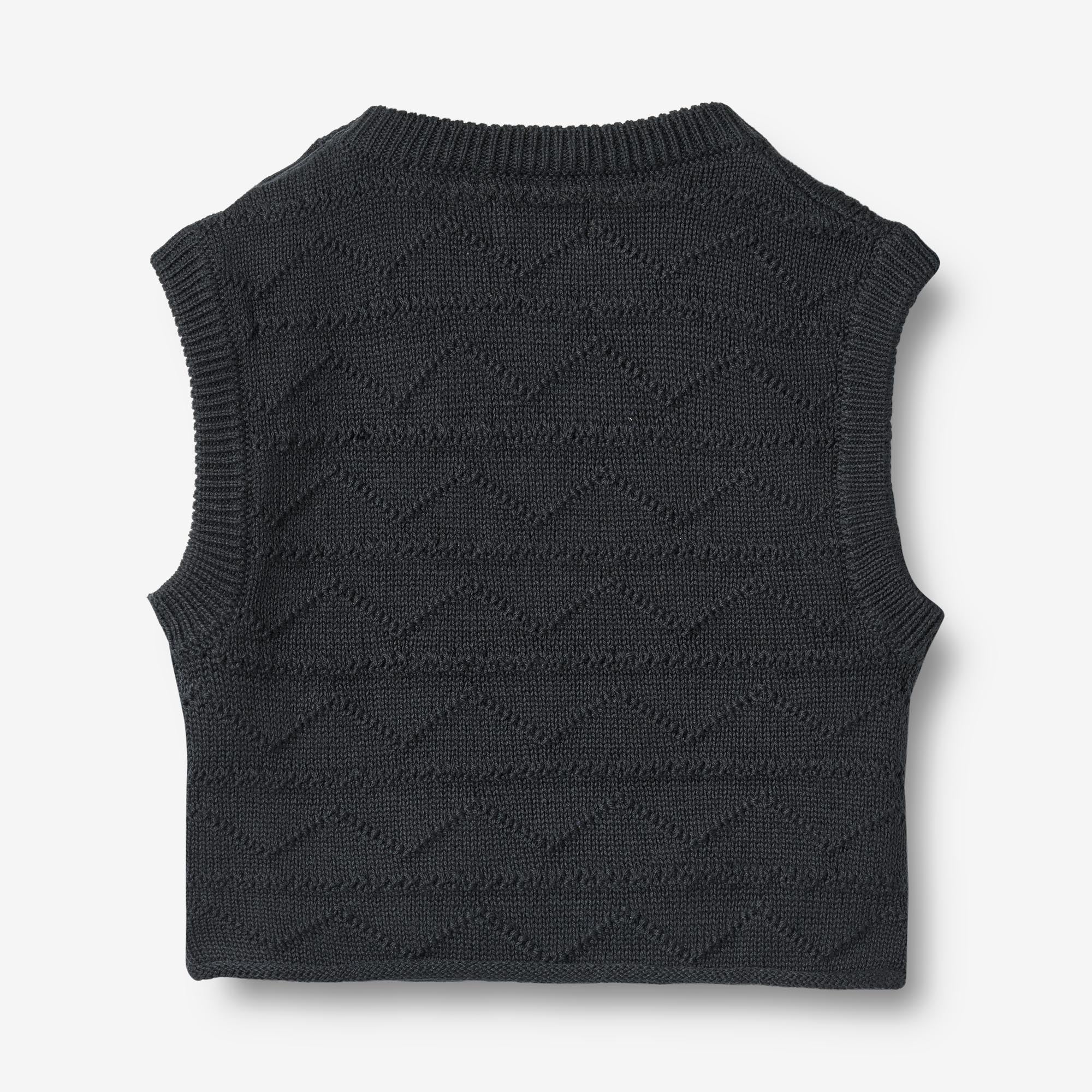 Knit Vest Bobby - navy - Image 3