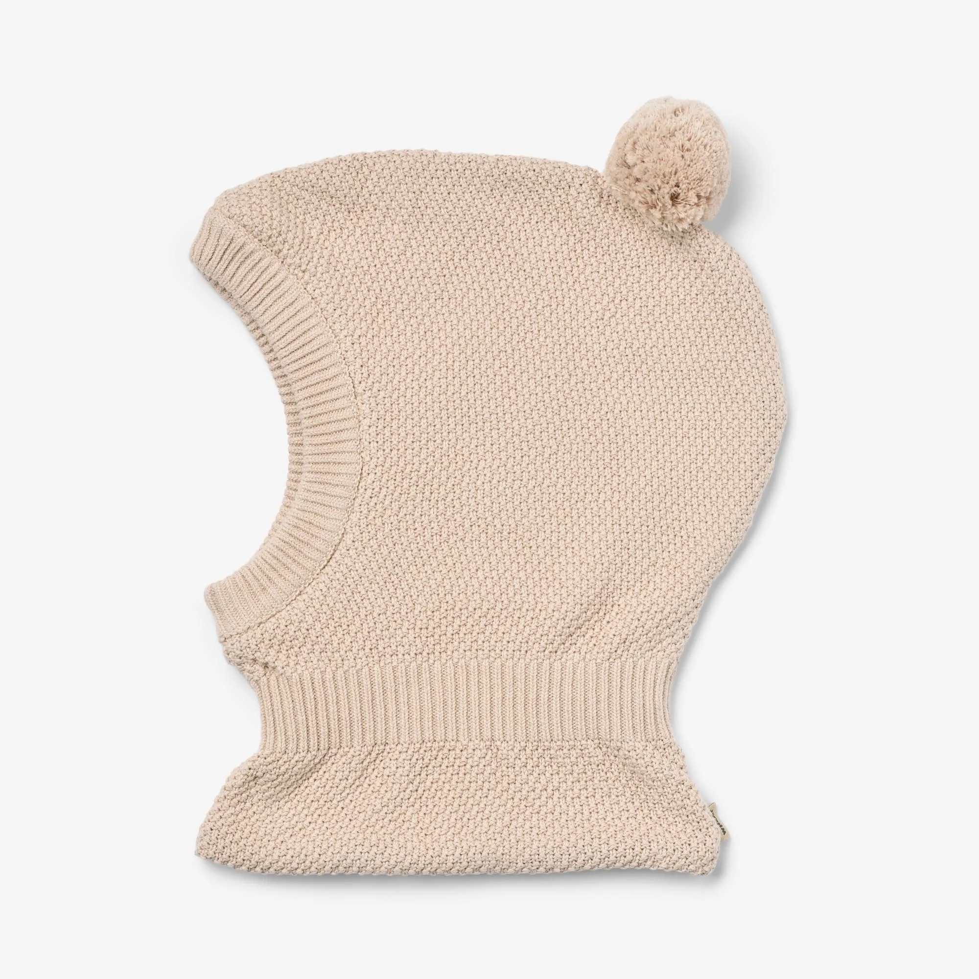 Knitted Balaclava Pomi - dusty lavender
