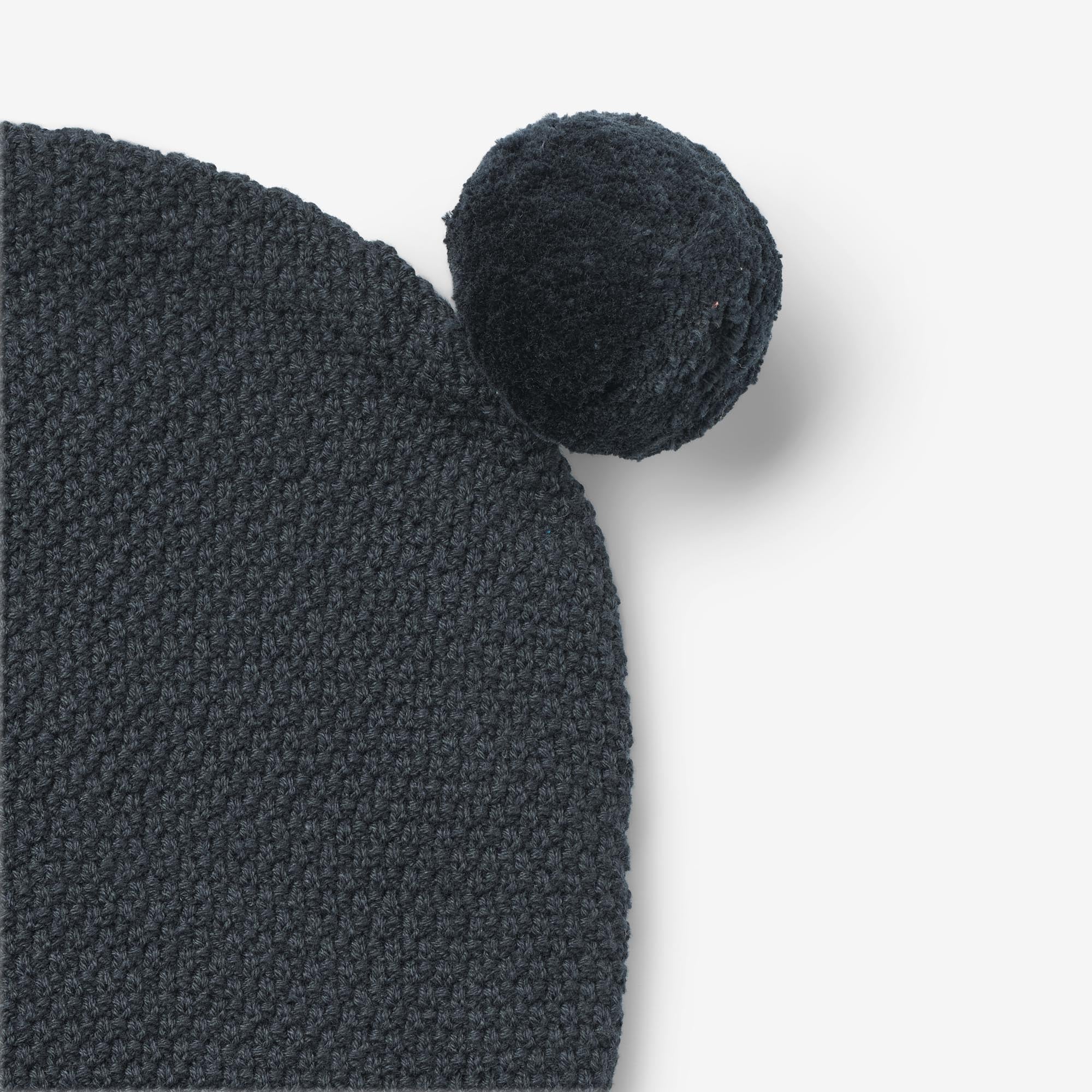 Knitted Balaclava Pomi - navy - Image 4