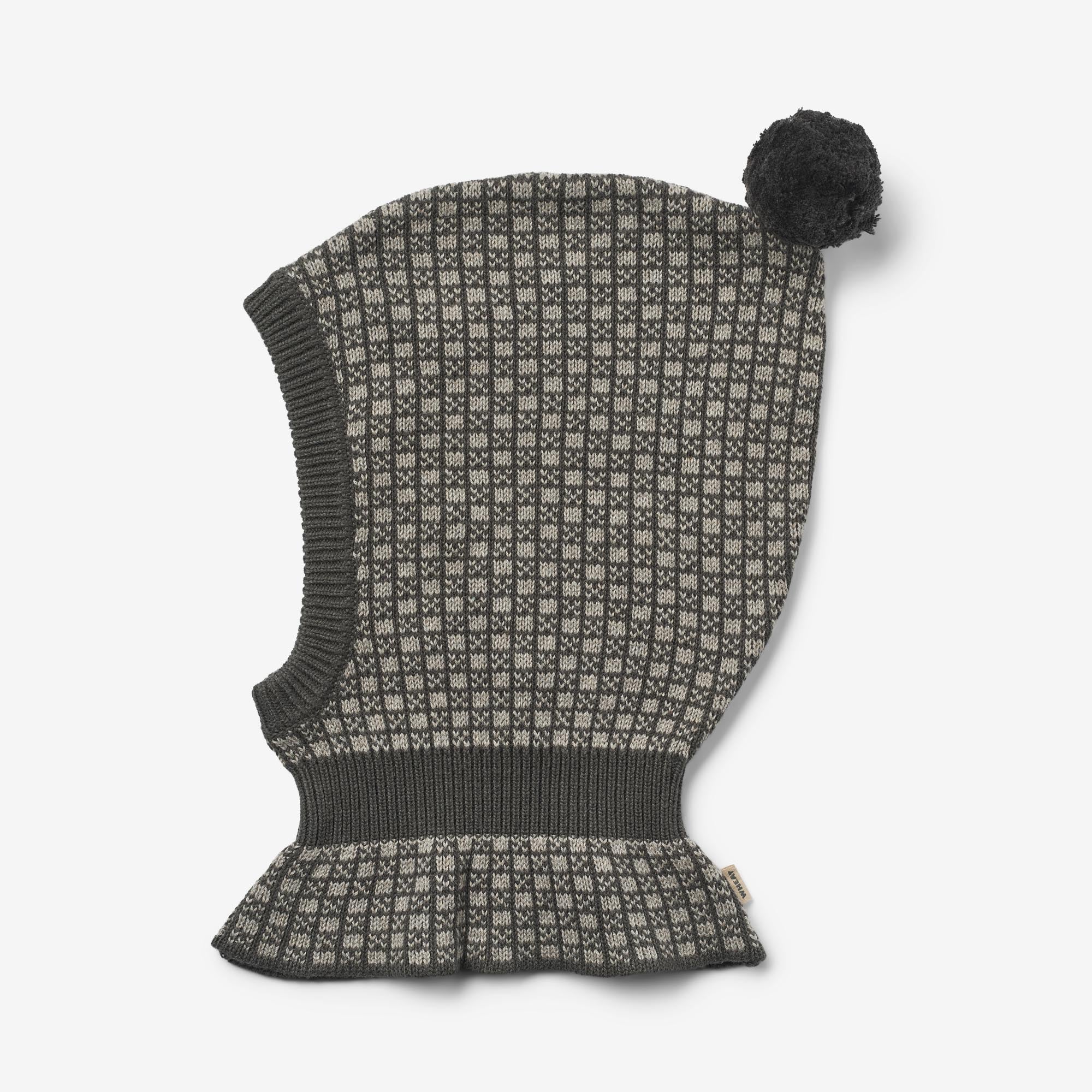 Knitted Balaclava Steffan - raven
