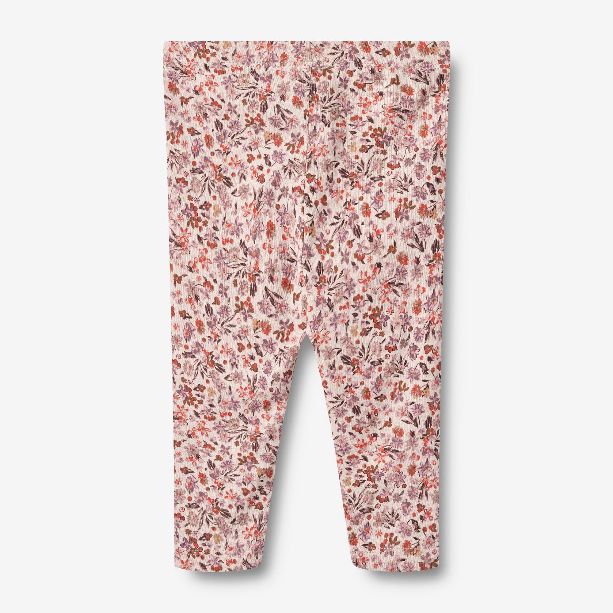 Printet Leggings Jules | Baby - pale rose flowers - Image 2