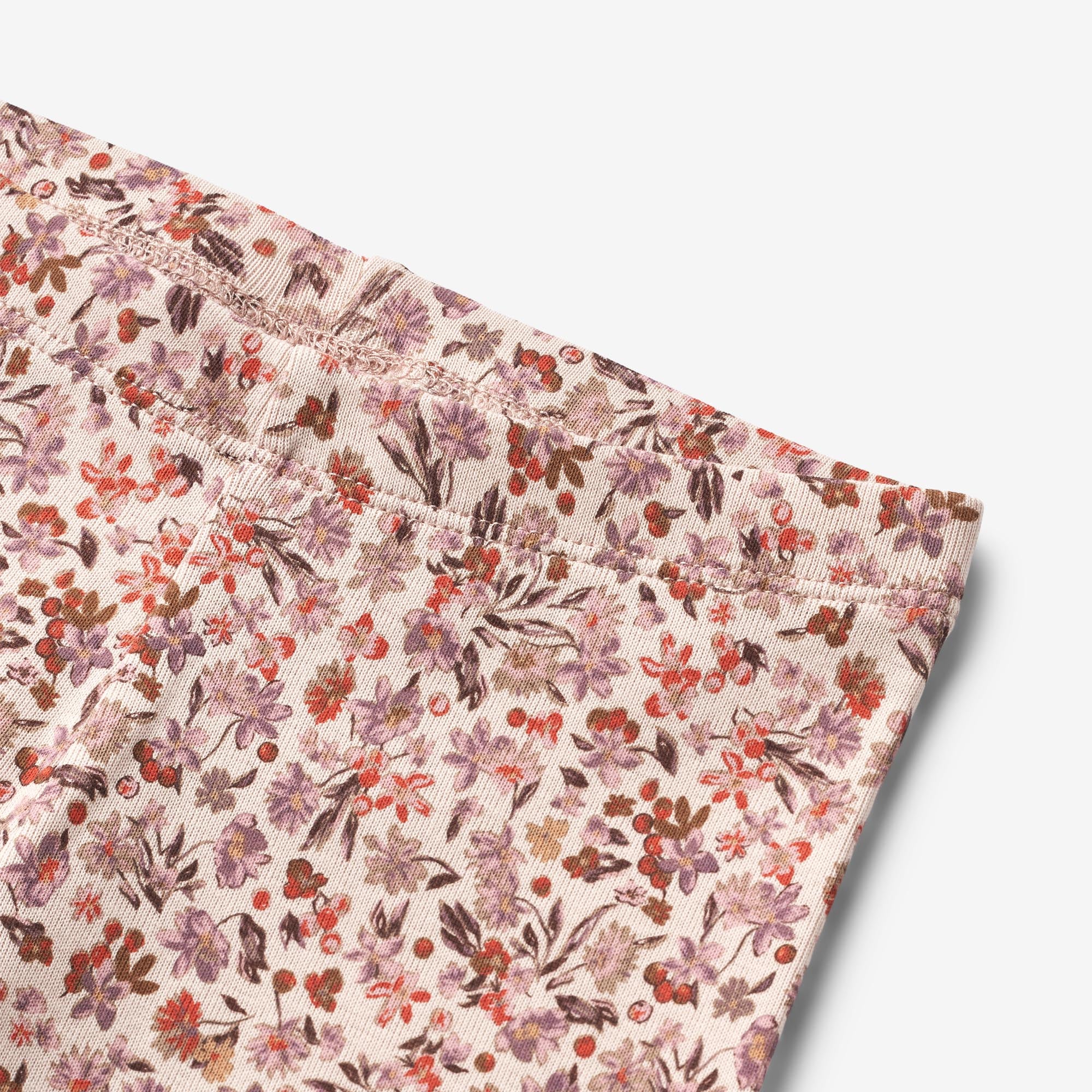 Printed Leggings Jules - pale rose flowers - Image 3