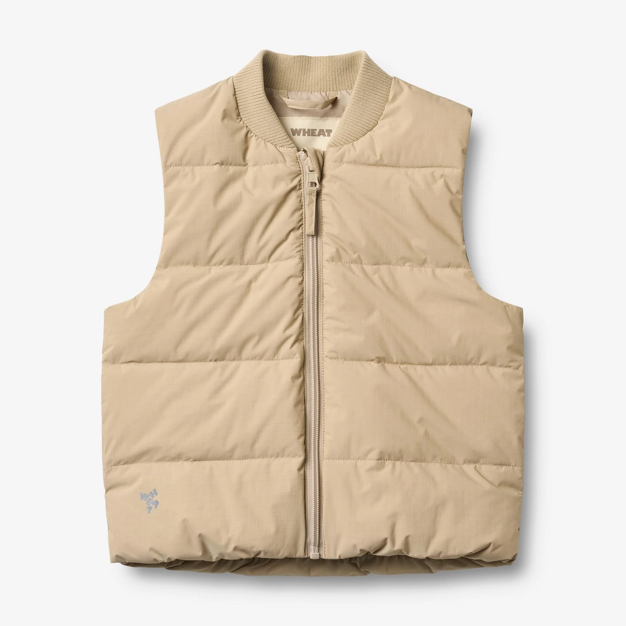Lightweight Puffer Gilet Fryd - sand stone