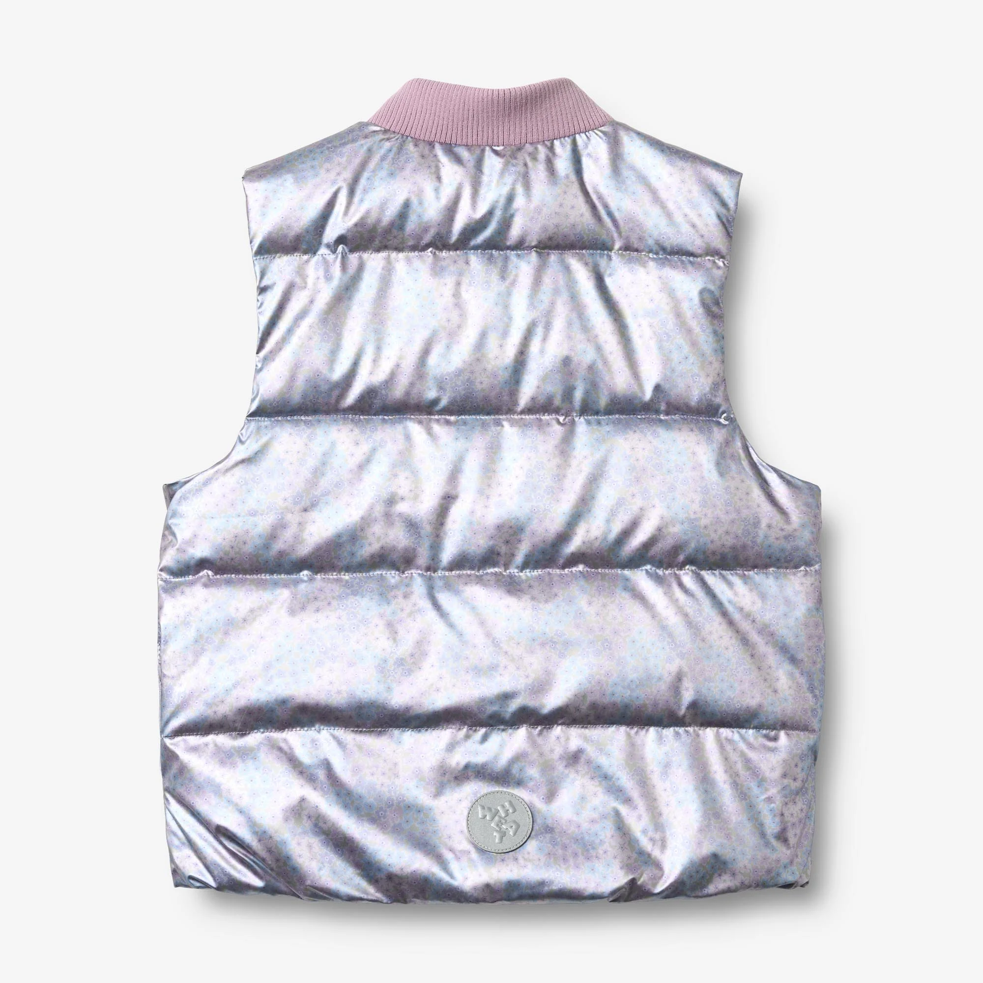 Lightweight Puffer Gilet Fryd - silver sky flower - Image 4