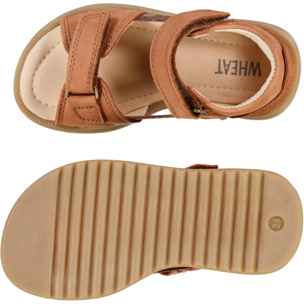 Macey open toe - amber brown - Image 3