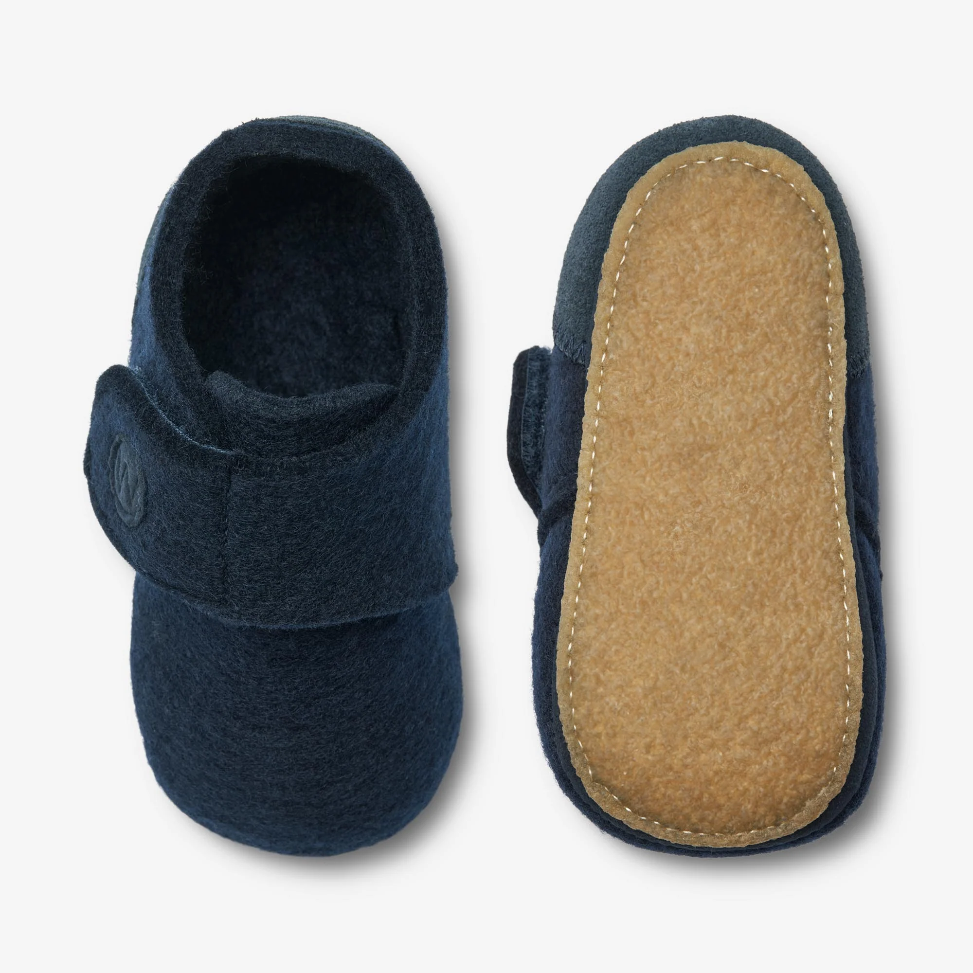 Marlin Felt Home Shoe - navy - Image 4