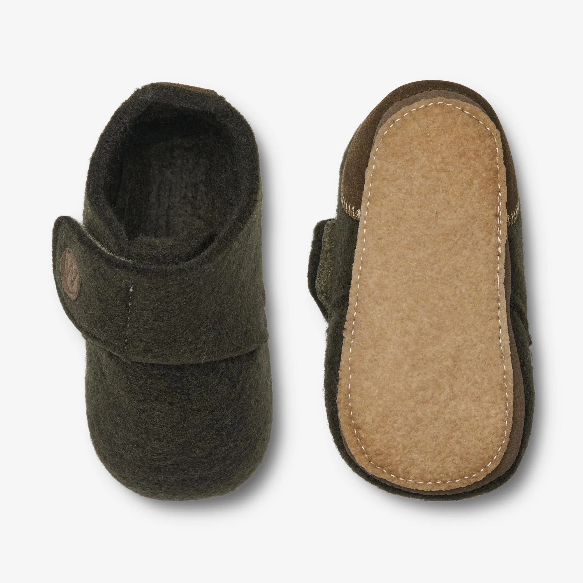 Marlin Felt Home Shoe - olive - Image 4