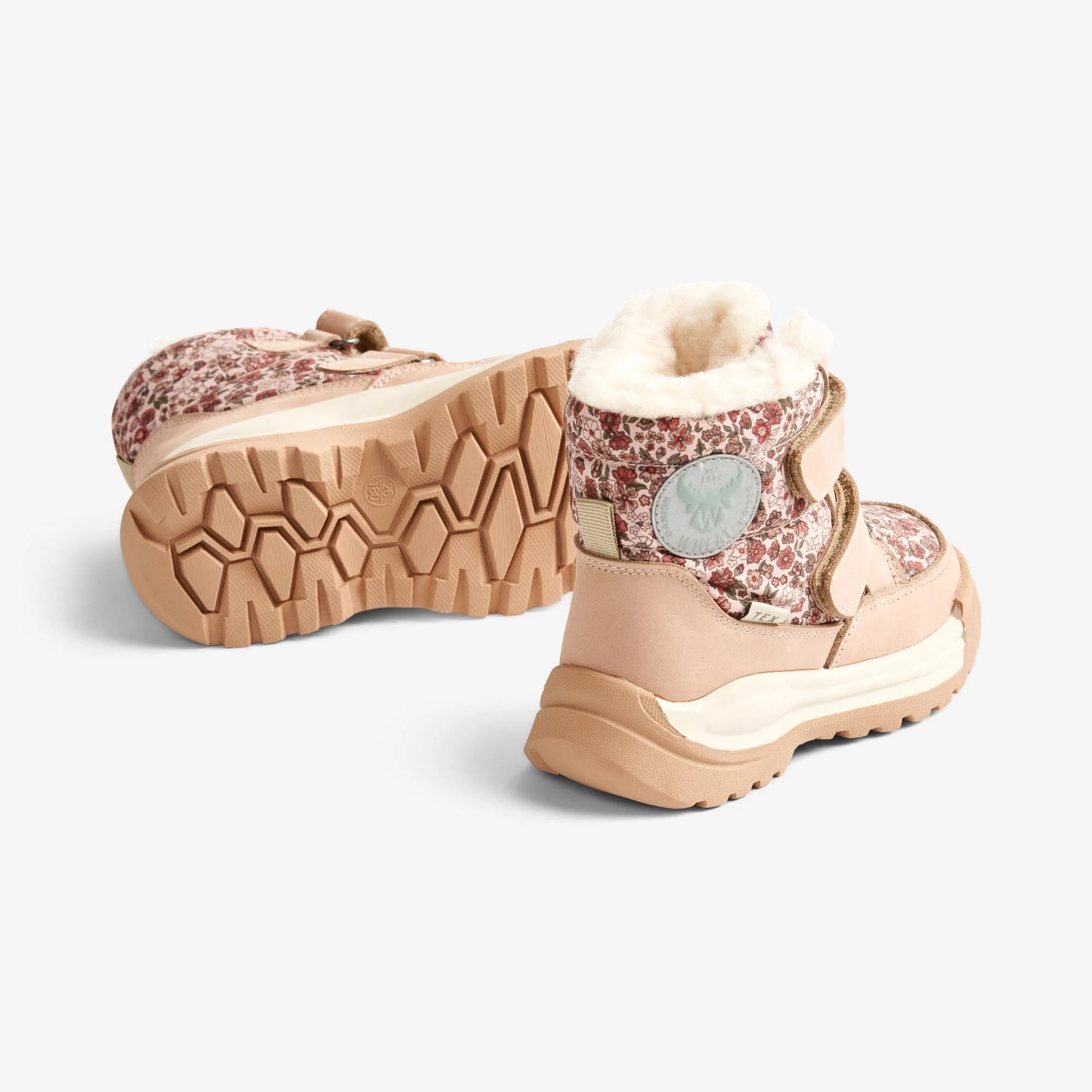 Millas Double Velcro Tex Print - rose dawn - Image 3
