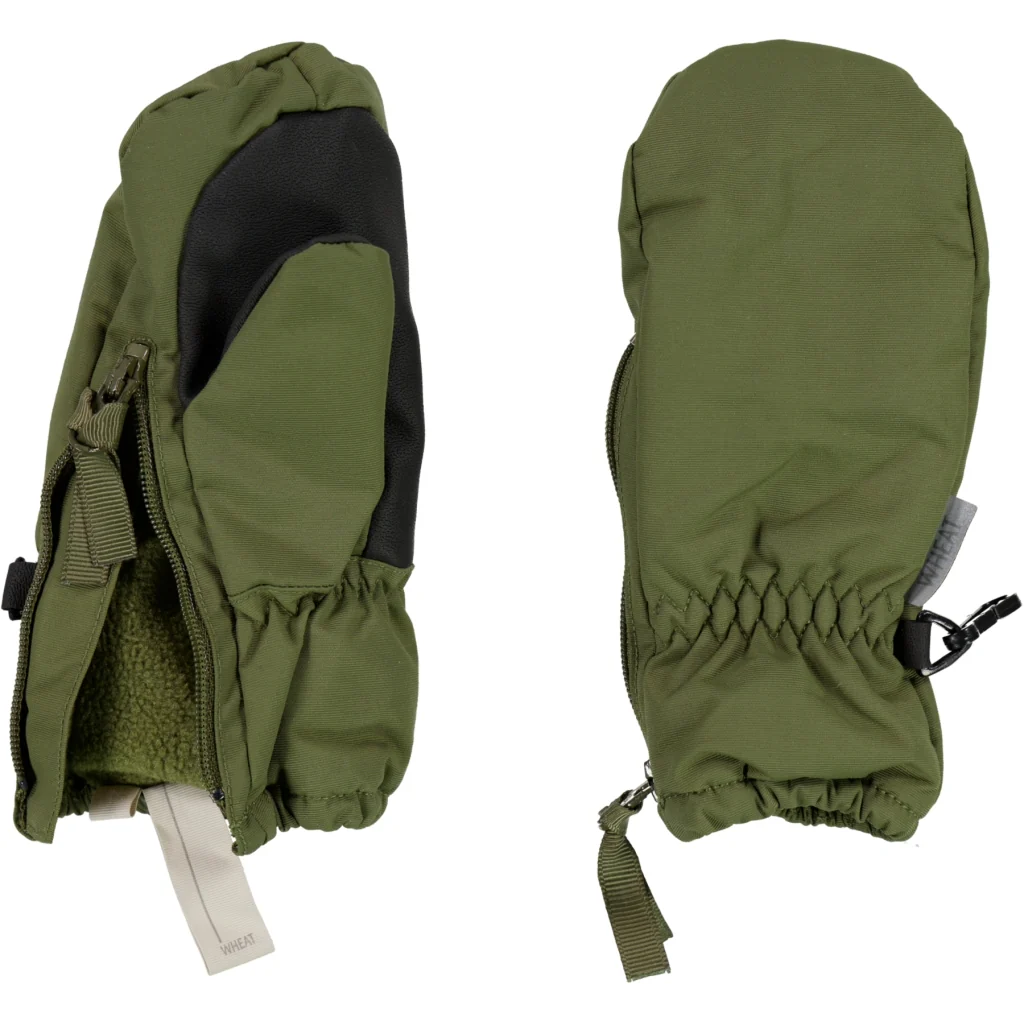 Mittens Zipper Tech - winter moss - Image 3