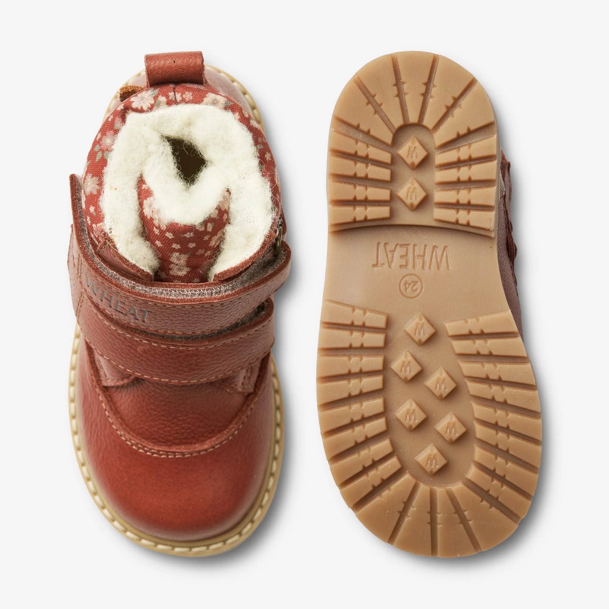Moon Velcro Tex Print - red - Image 3