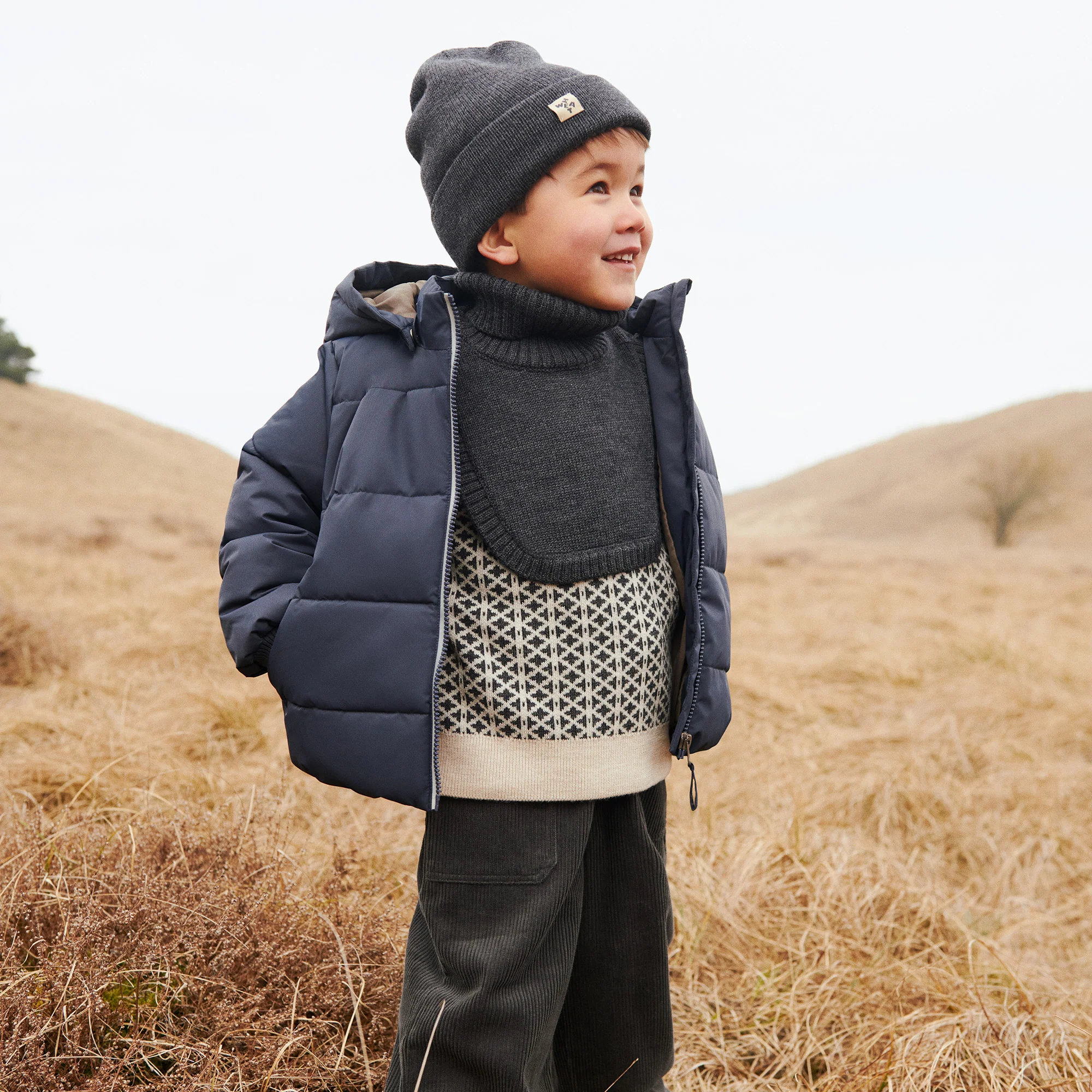 Neckwarmer Essen - charcoal melange - Image 2