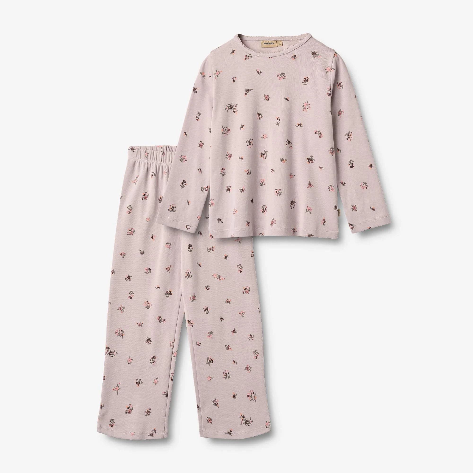 Nightwear Picoting Mila - soft lilac flowers