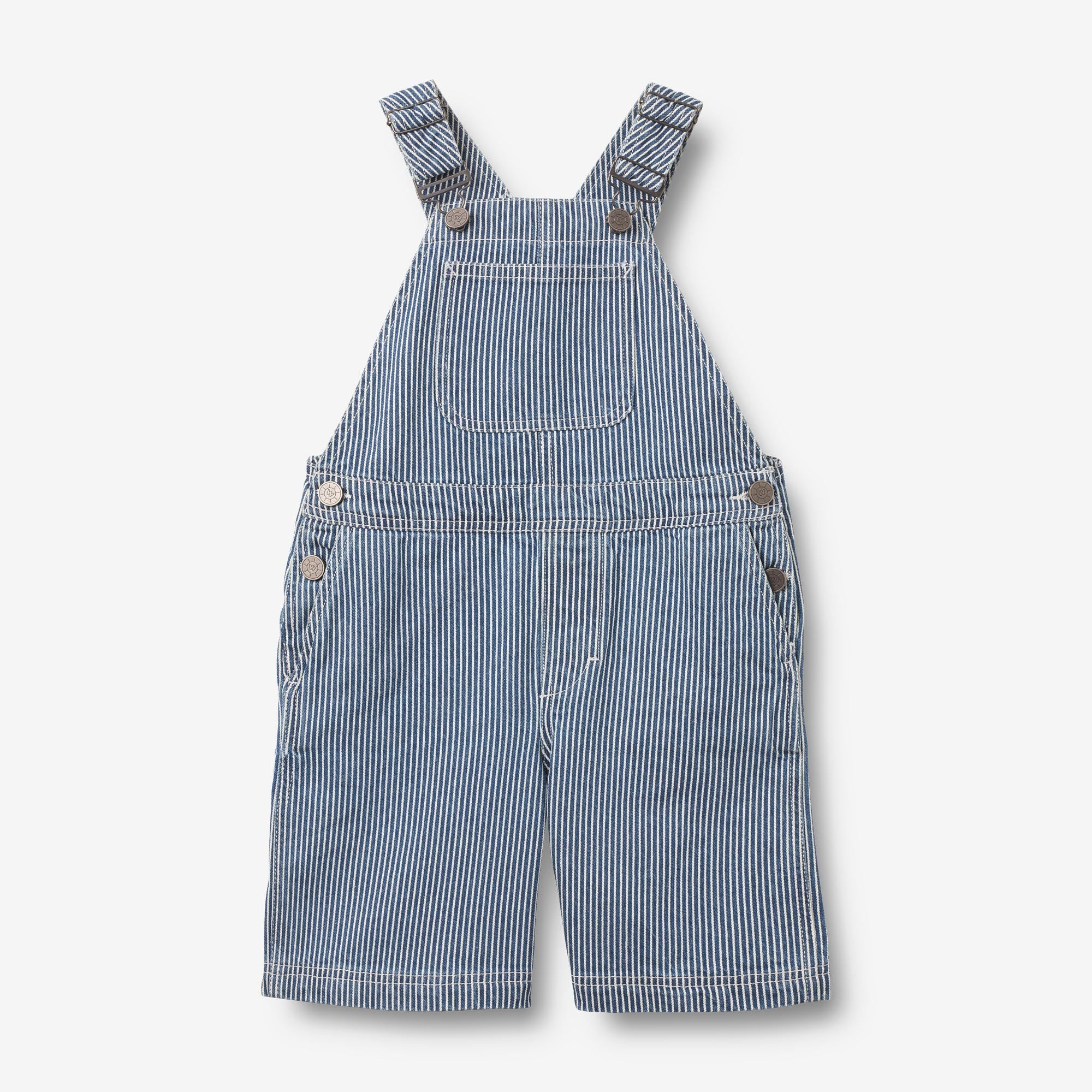Overalls Shorts Lykke - denim stripe