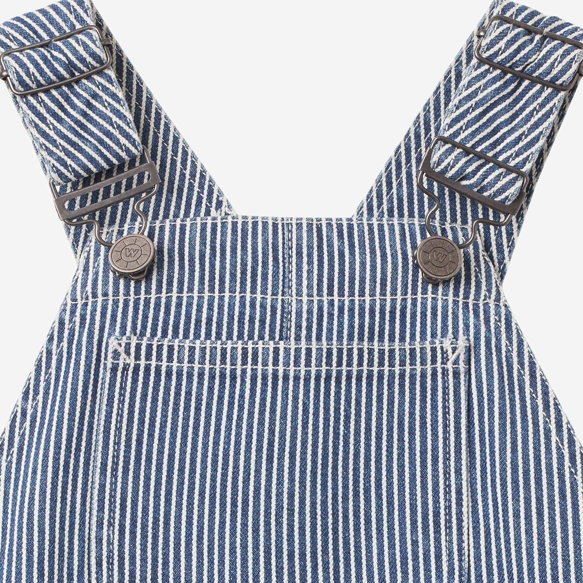 Overalls Shorts Lykke - denim stripe - Image 6