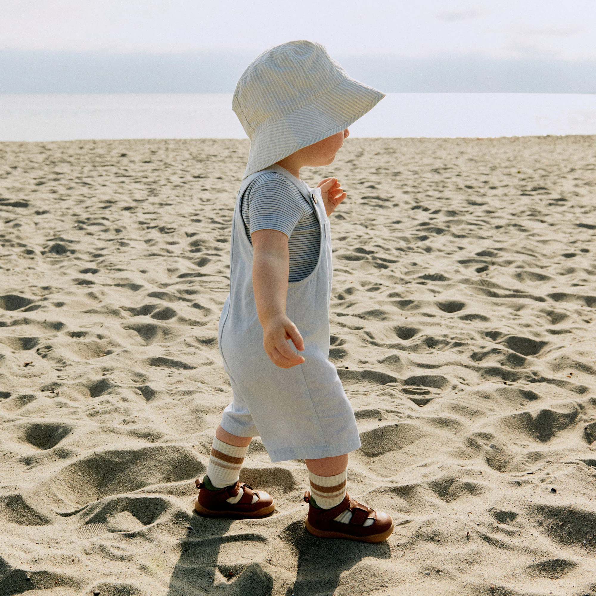 Overalls Sigge - light blue chambray - Image 2