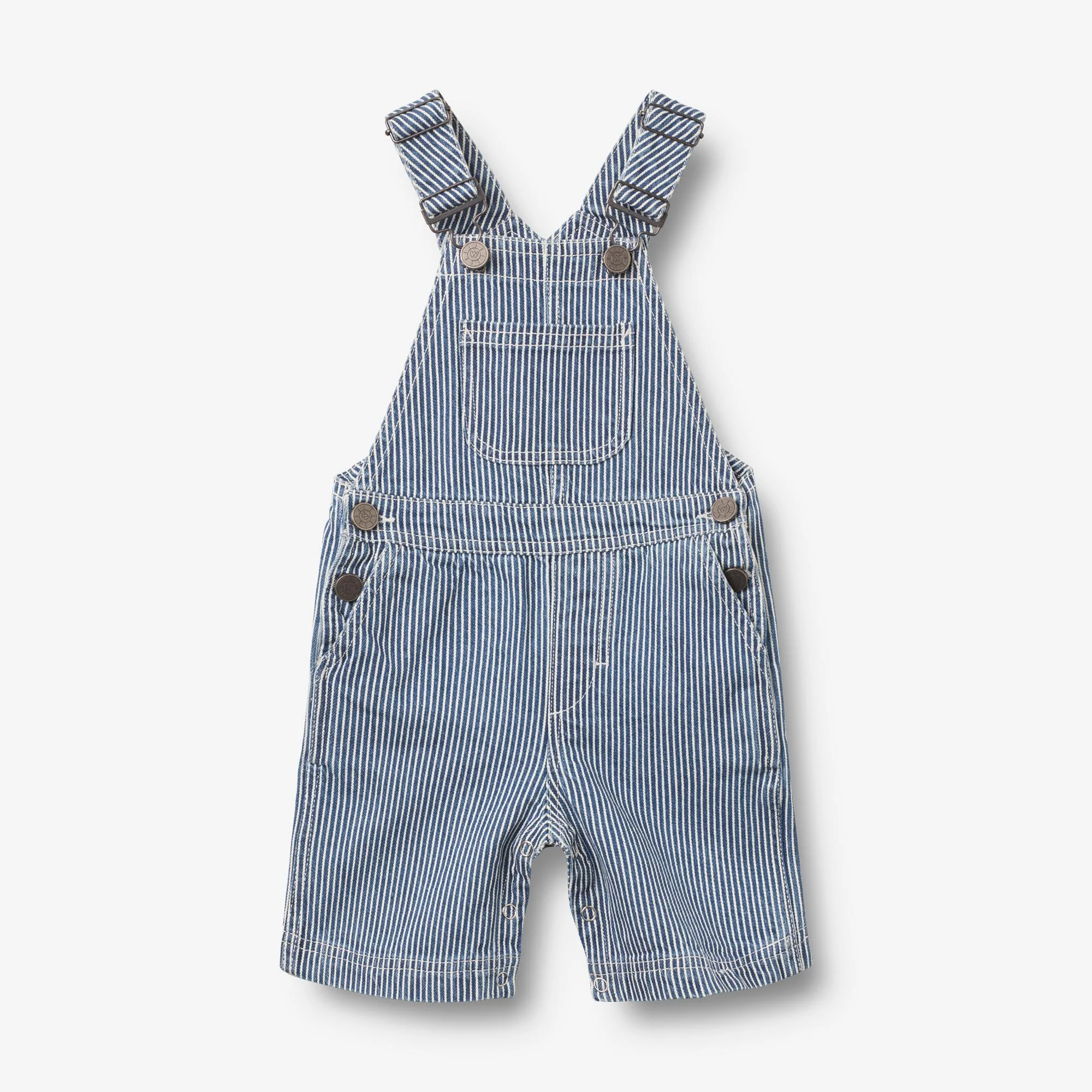 Overalls Shorts Lykke - denim stripe