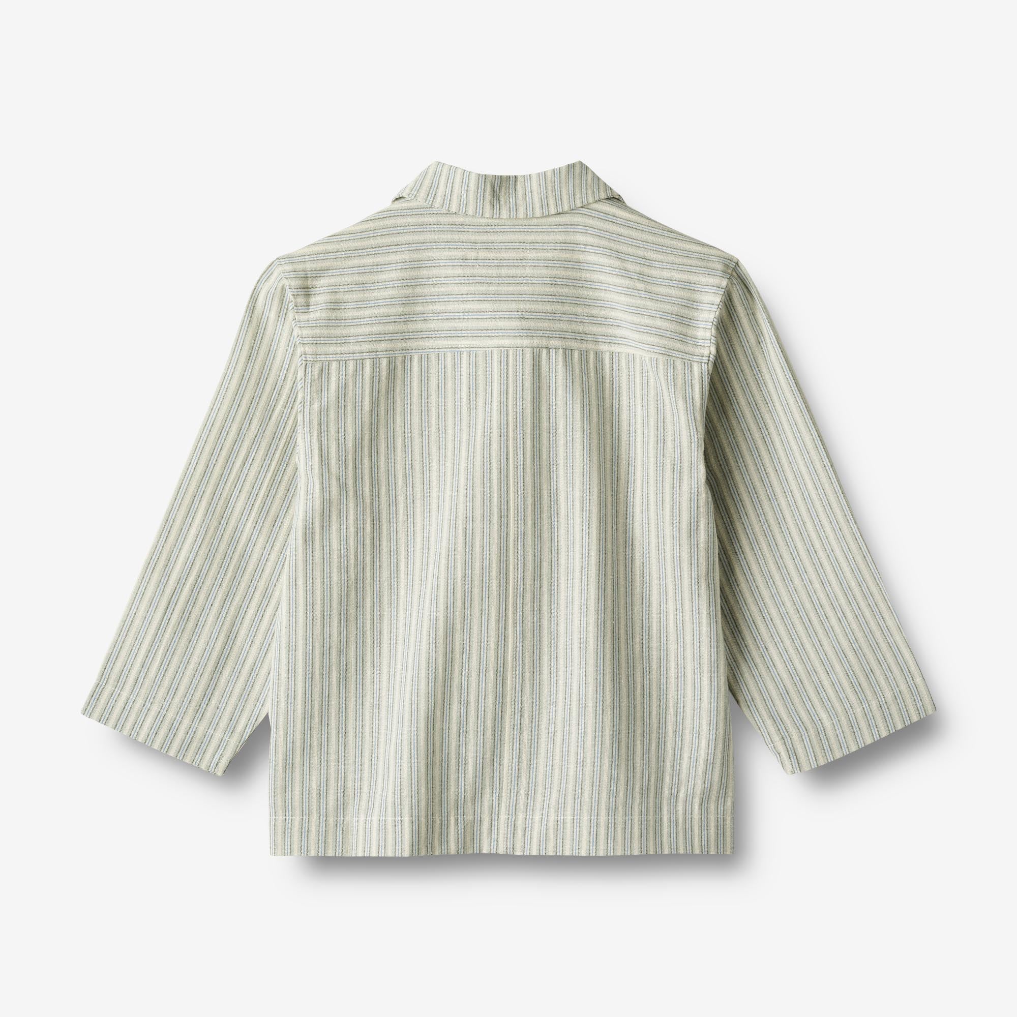 Overshirt Ghita - aquablue stripe - Image 2