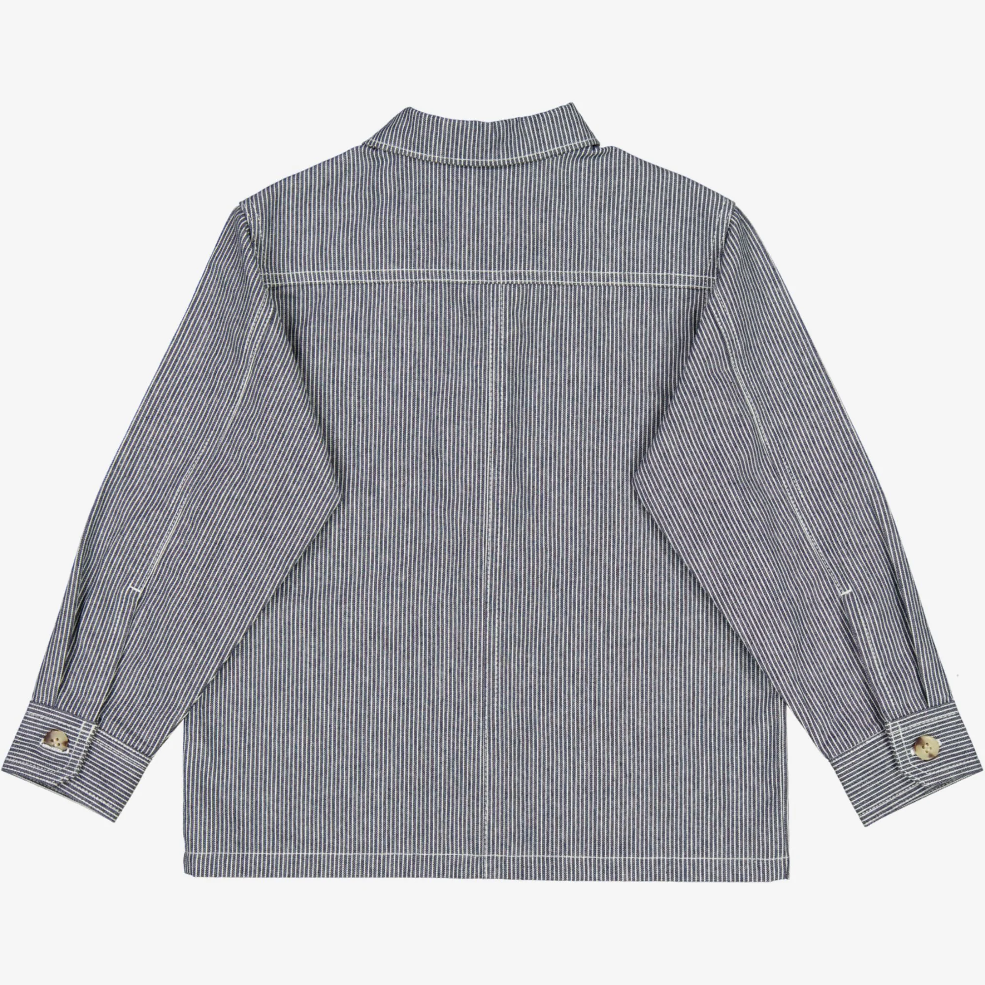 Overshirt Karlo - navy denim stripe - Image 2