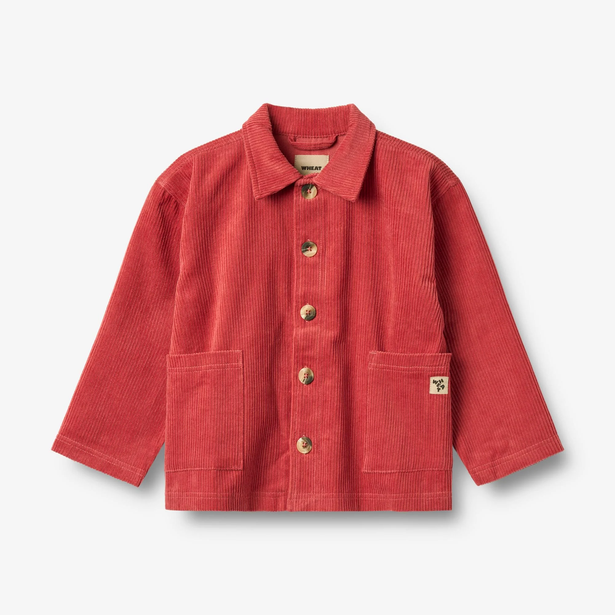 Overshirt Sage - raspberry