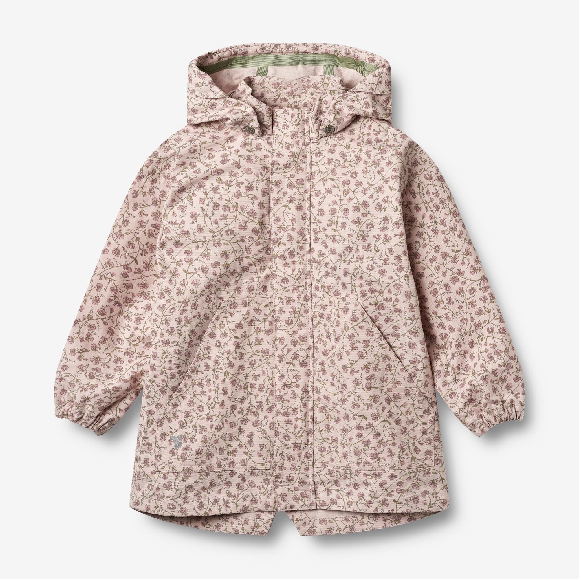 Parka Spriing - violet sweet peas