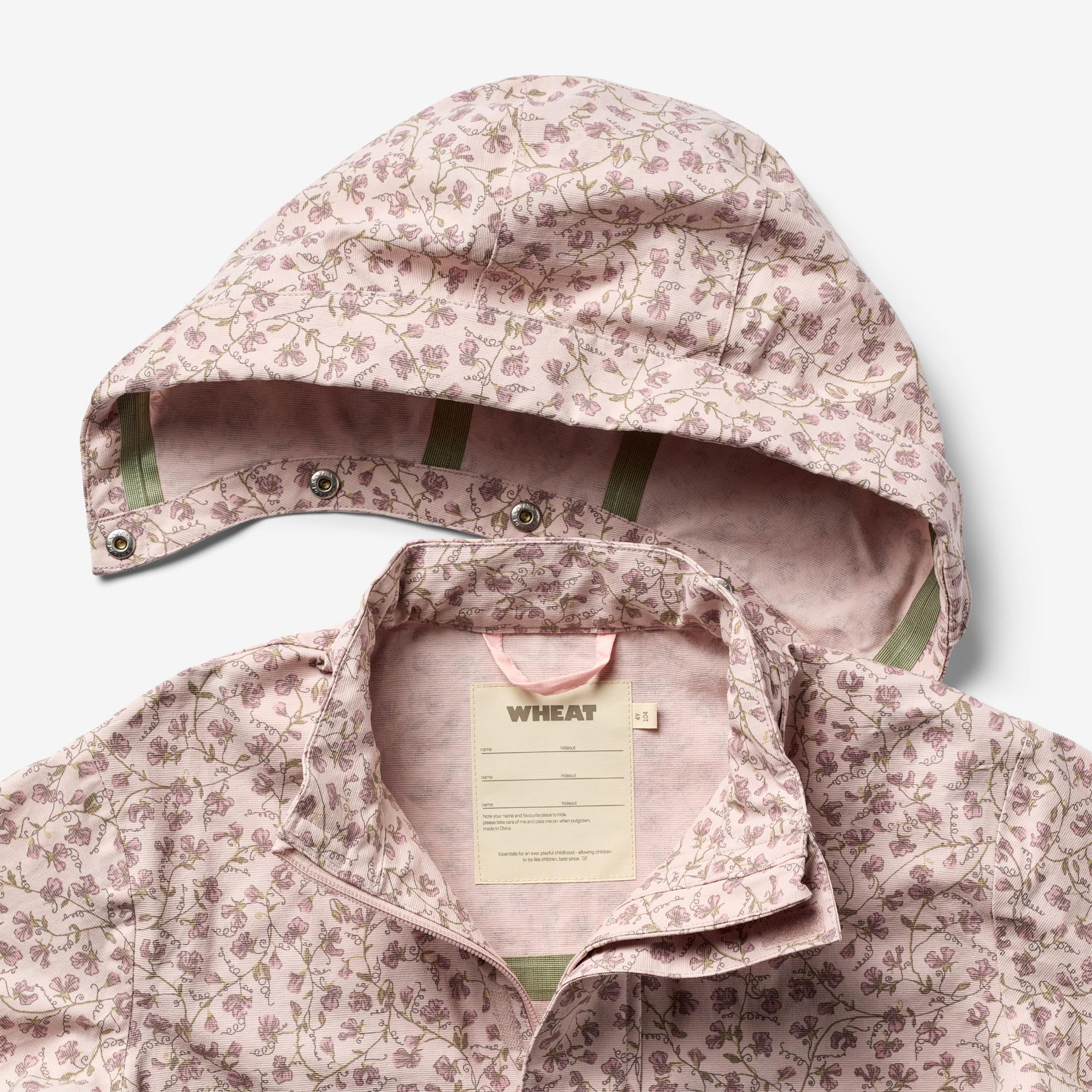 Parka Spriing - violet sweet peas - Image 3
