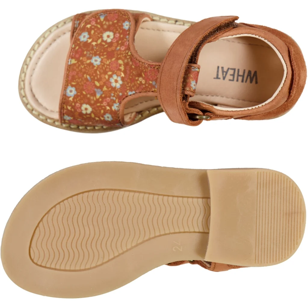 Payton T-bar sandal - amber brown - Image 2