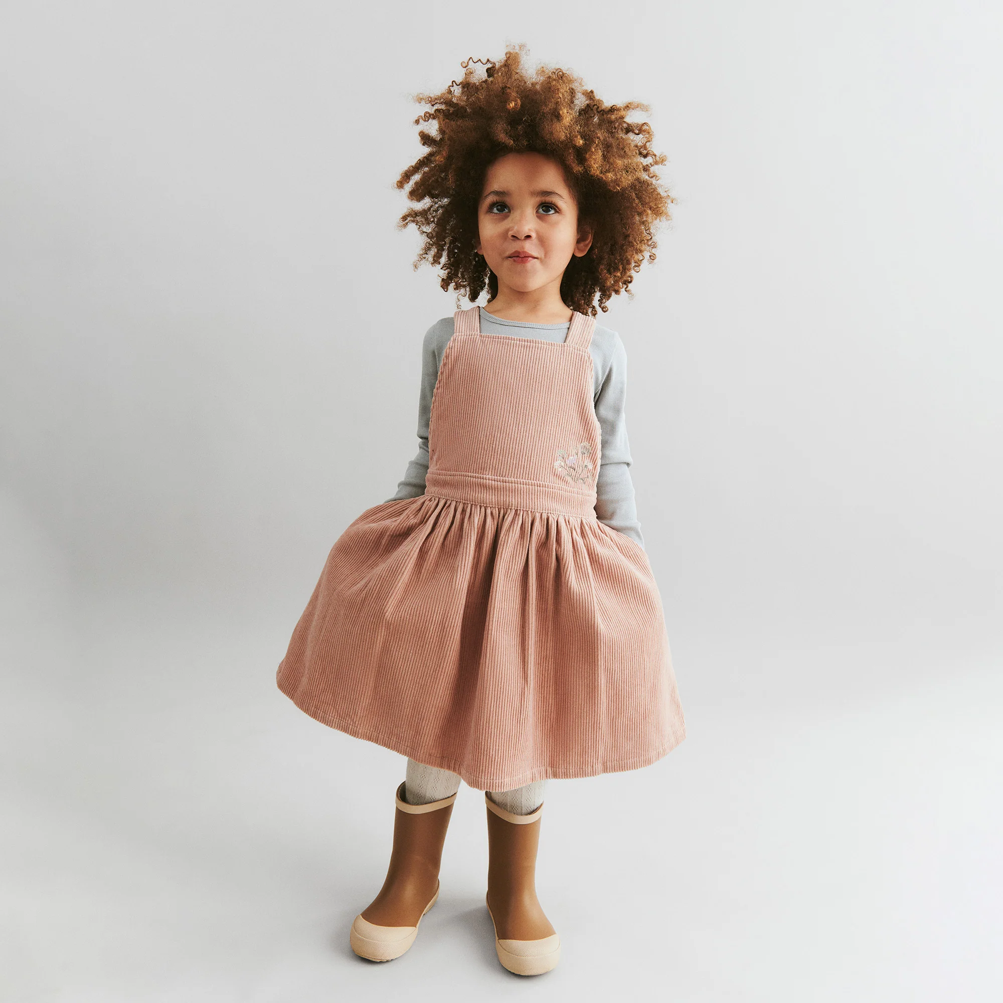 Pinafore Agnes - rose powder - Image 2