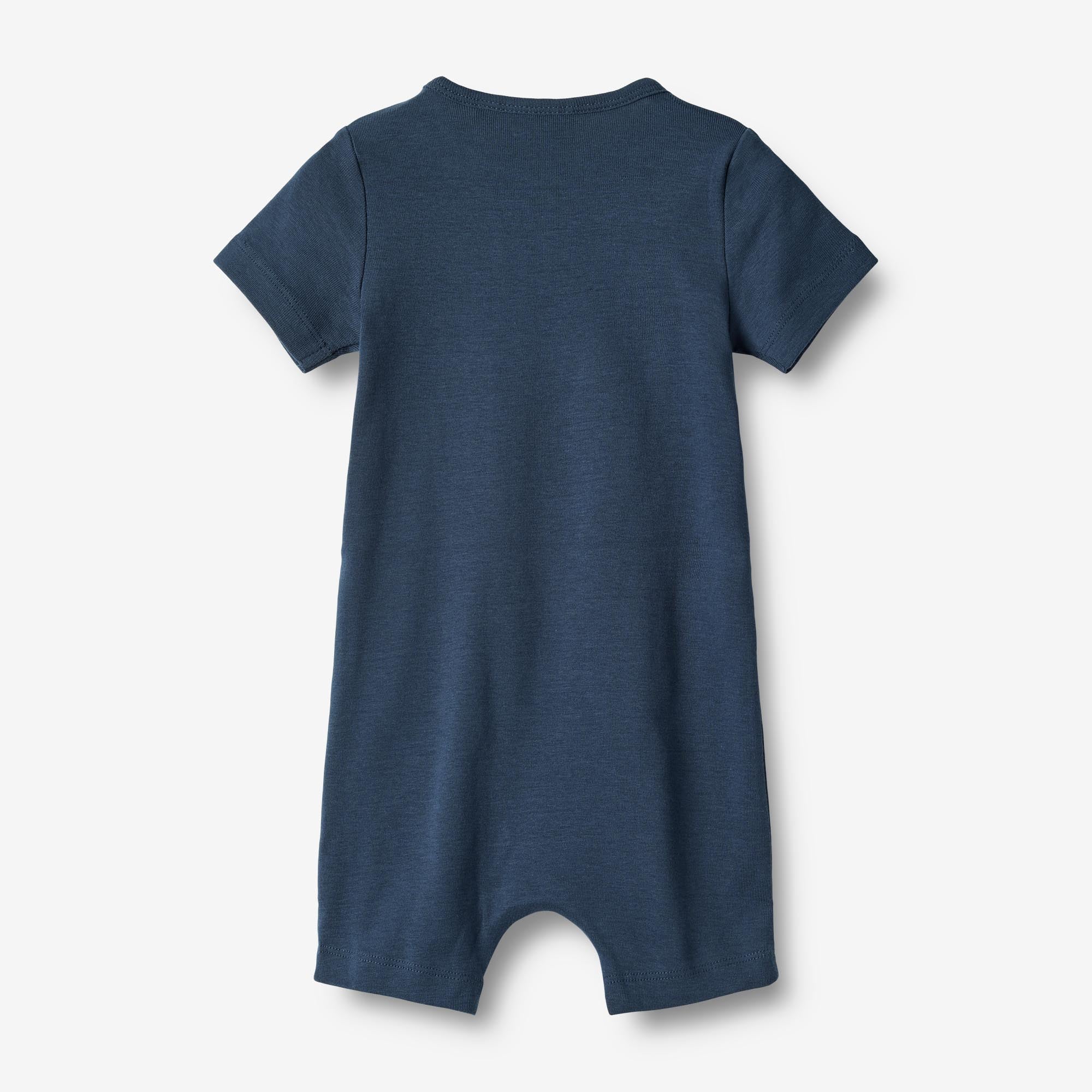 Playsuit S/S Asmus - blue waves - Image 2