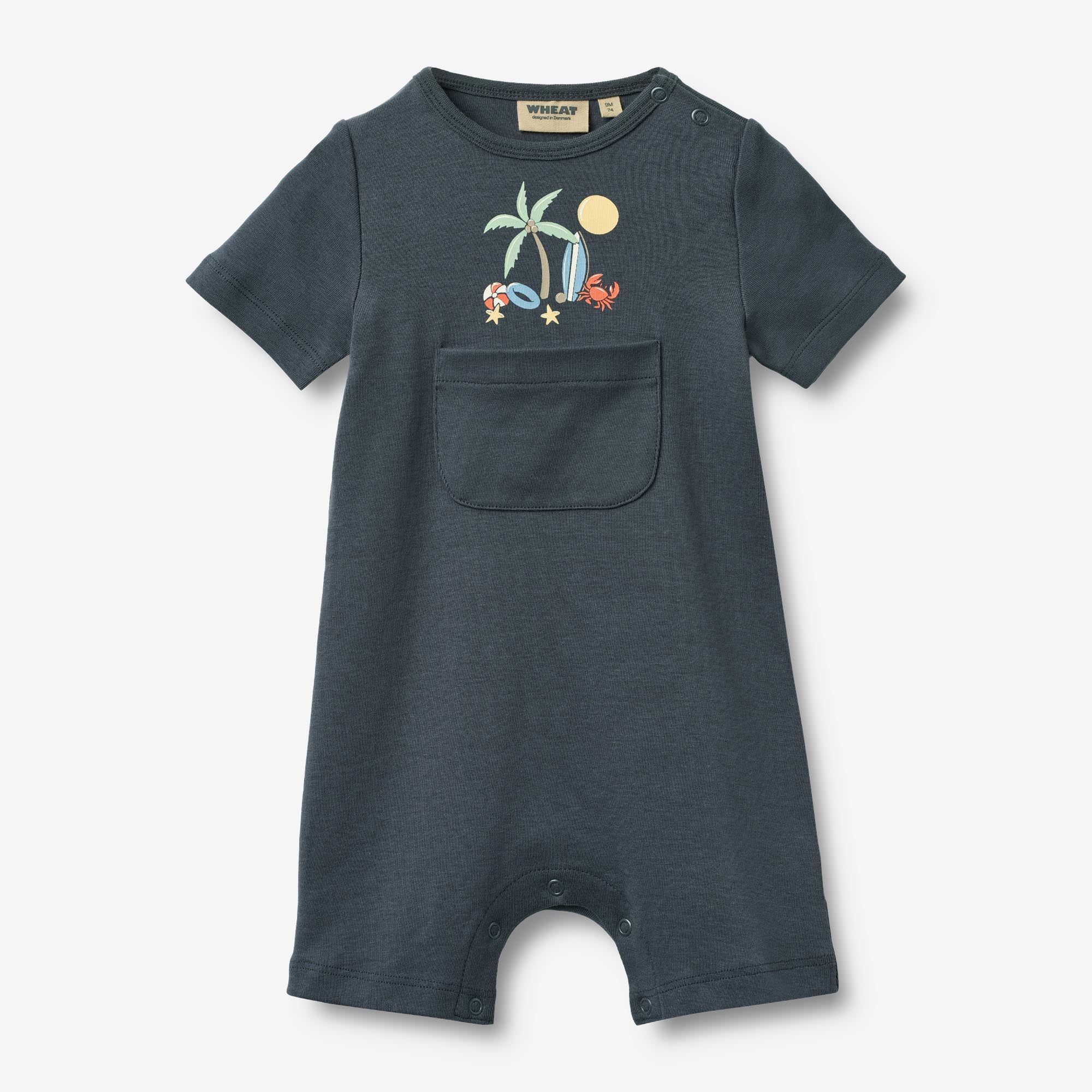 Playsuit S/S Per - ink