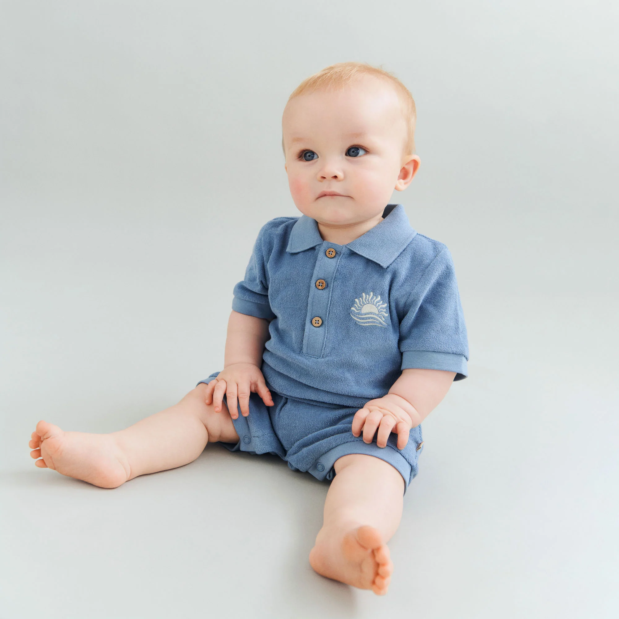 Playsuit Sully - faded denim - Image 2