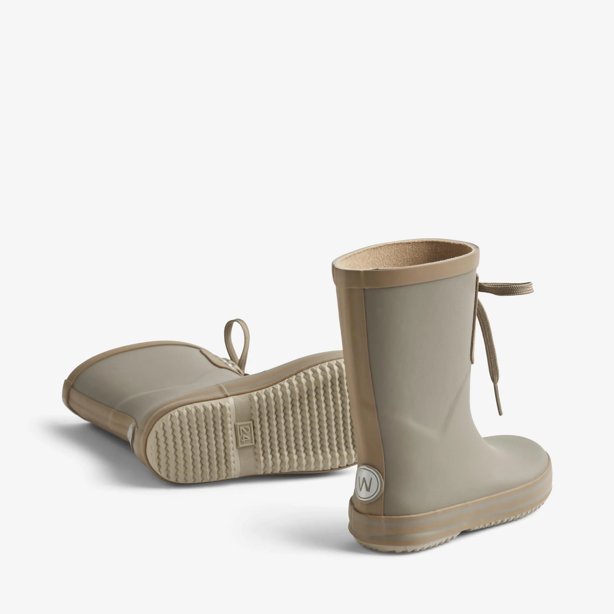 Puddle Rubber Boot Solid - warm stone - Image 3
