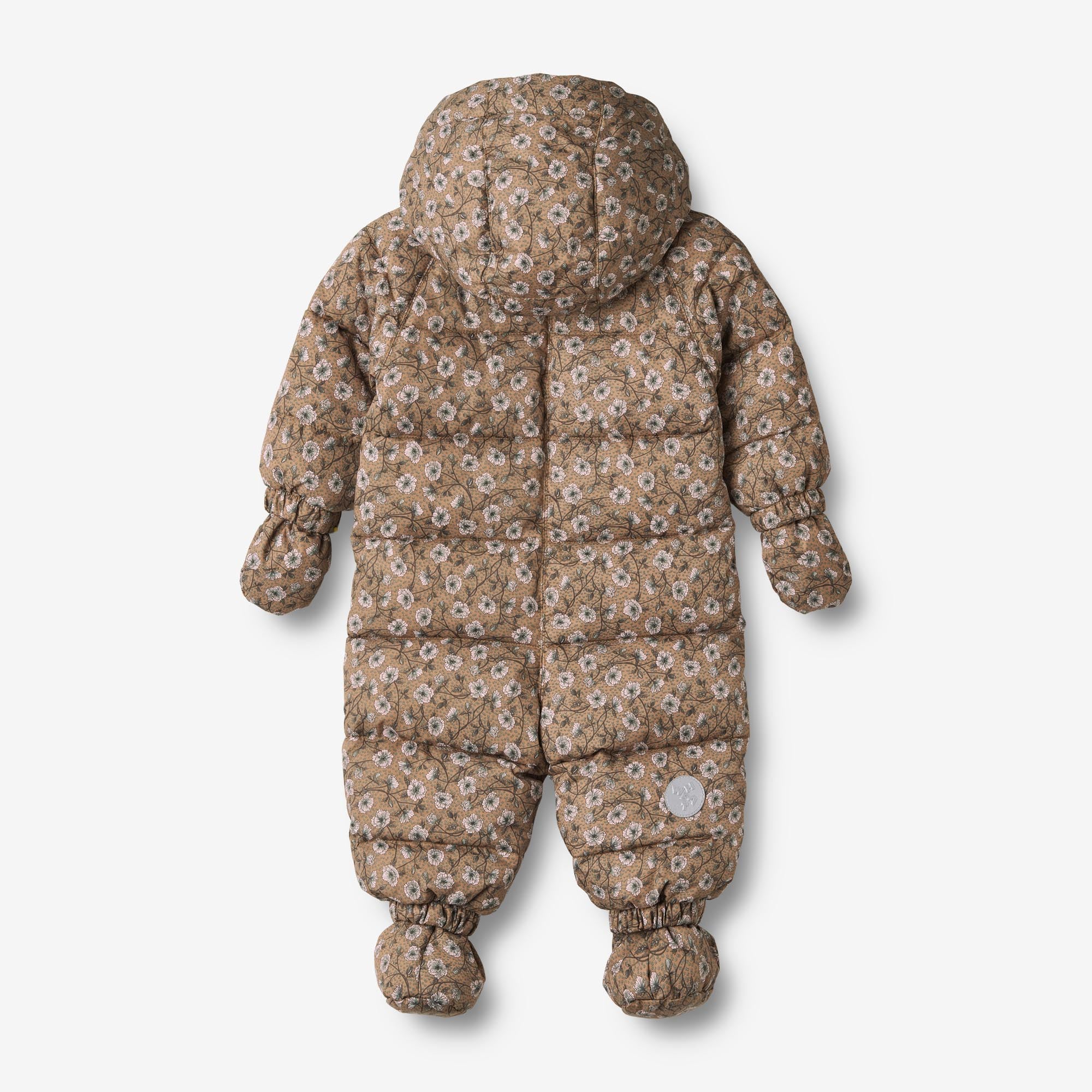 Puffer Baby Suit Edem - caramel anemones - Image 3