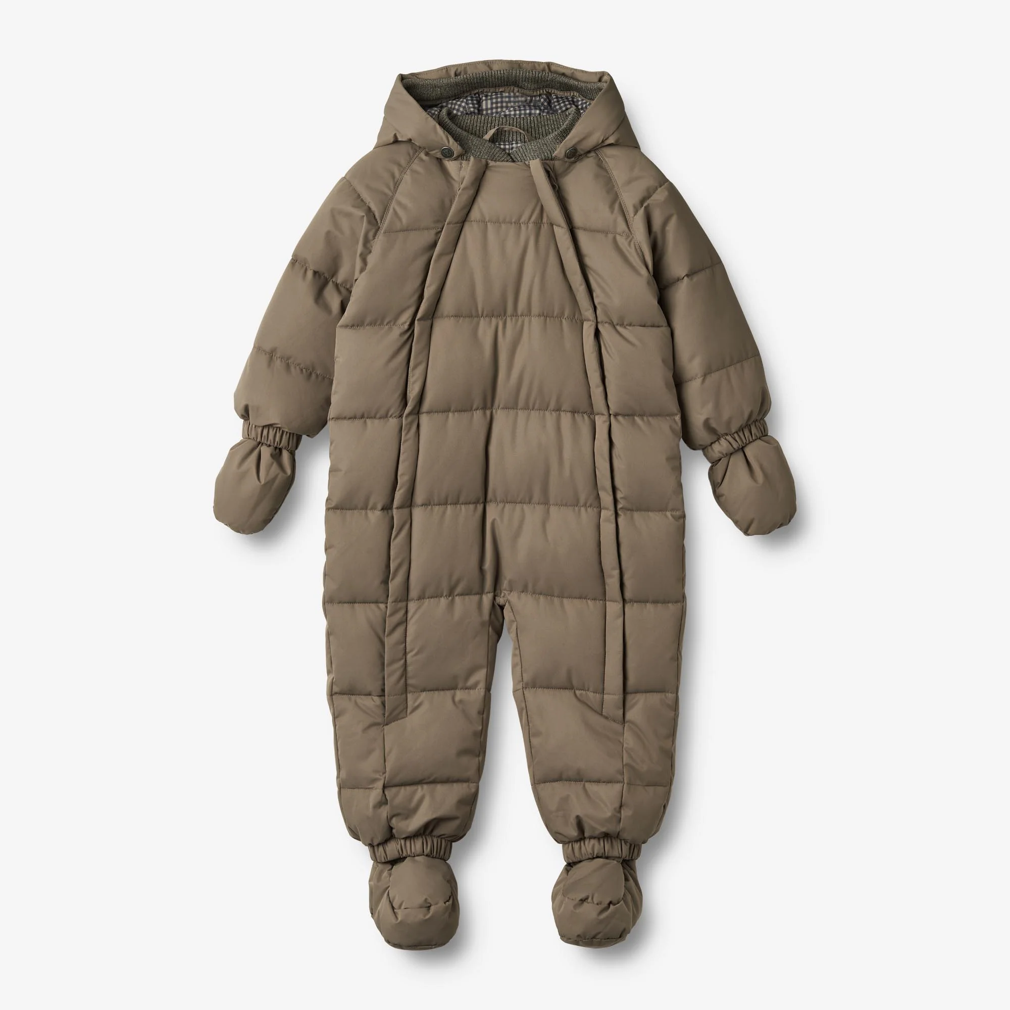Puffer Baby Suit Edem - dry wood - Image 2