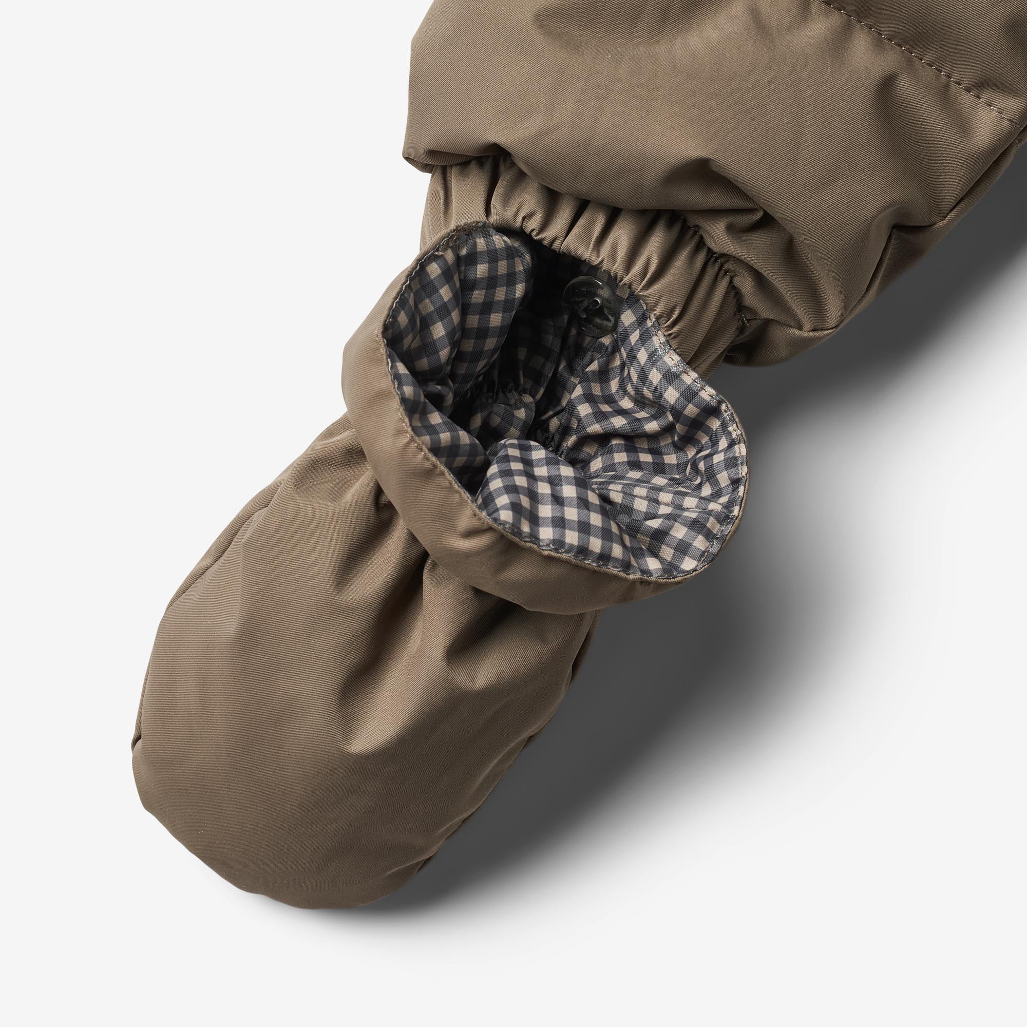 Puffer Baby Suit Edem - dry wood - Image 5