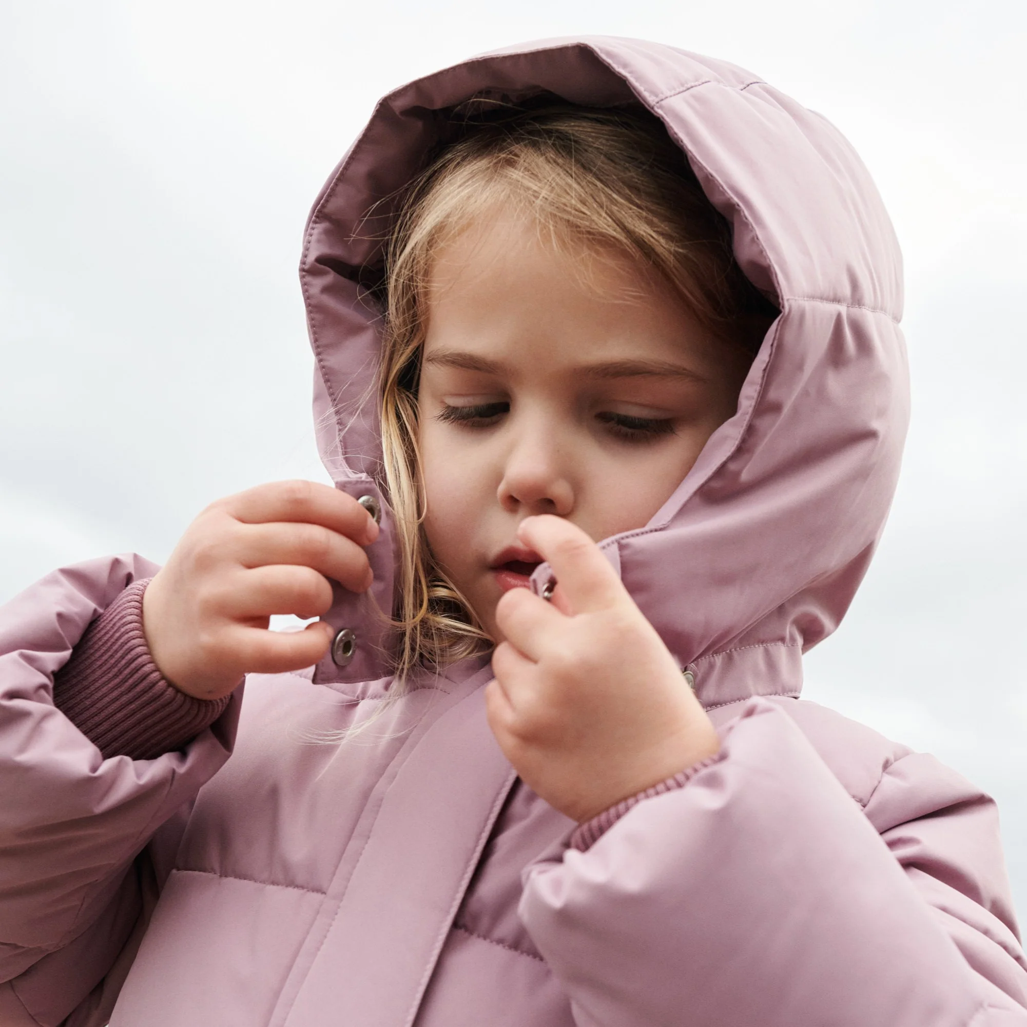 Puffer Coat Yrsa - soft lilac - Image 9