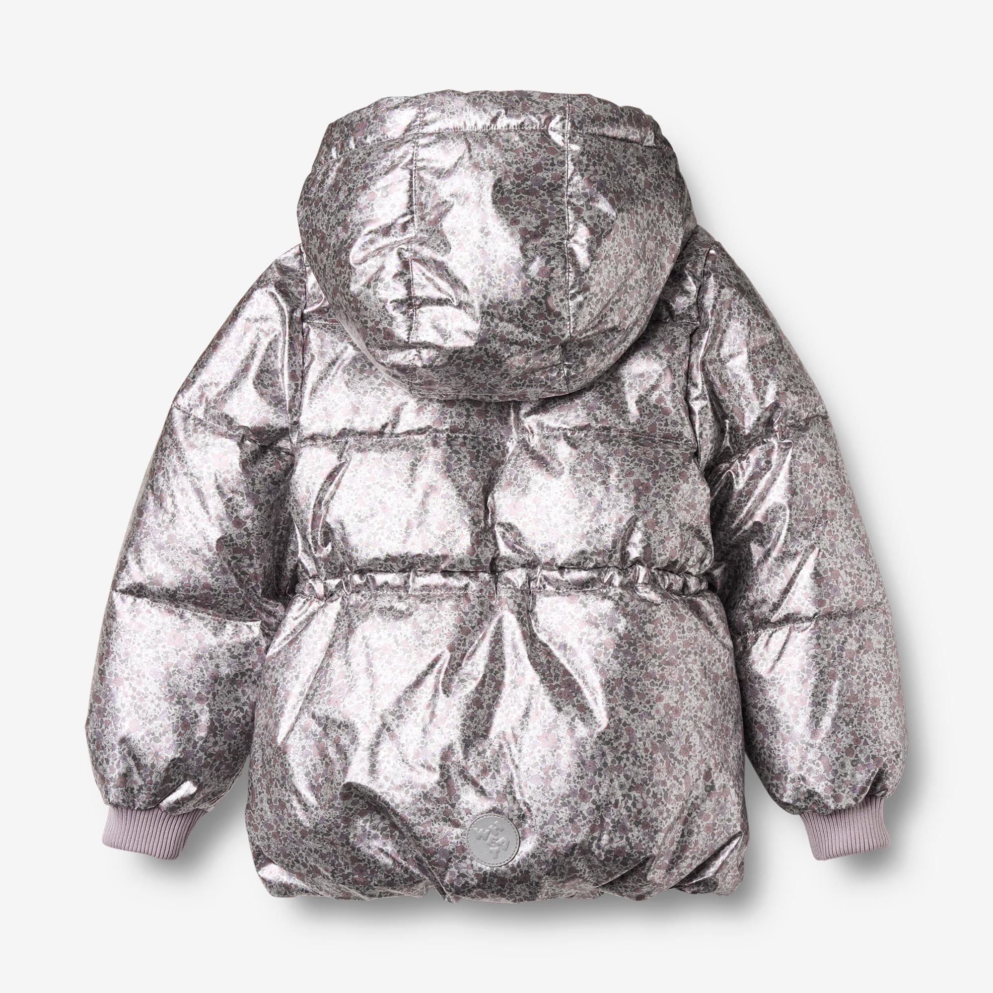 Puffer jacket Eli - silver flower meadow - Image 11