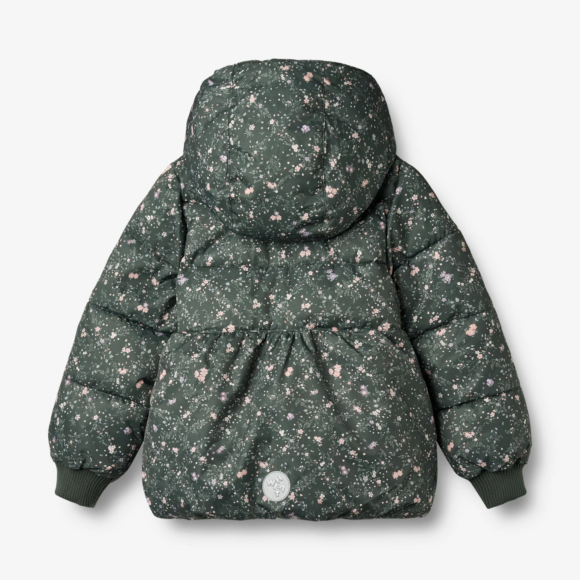Puffer Jacket Karla - forest lake checked flowers - Image 10
