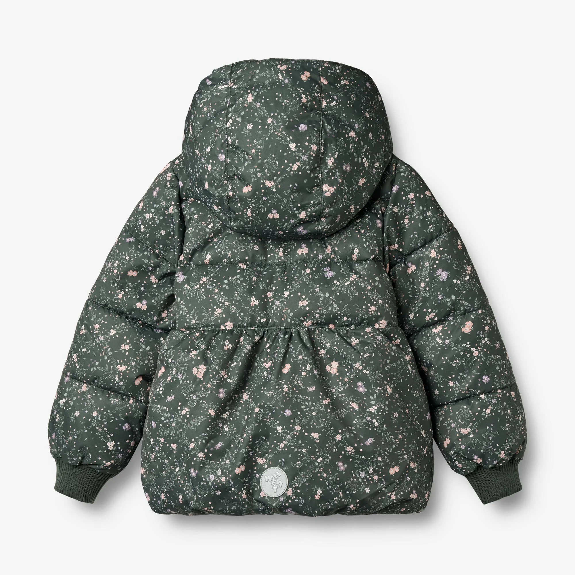 Puffer Jacket Karla - forest lake checked flowers - Image 5