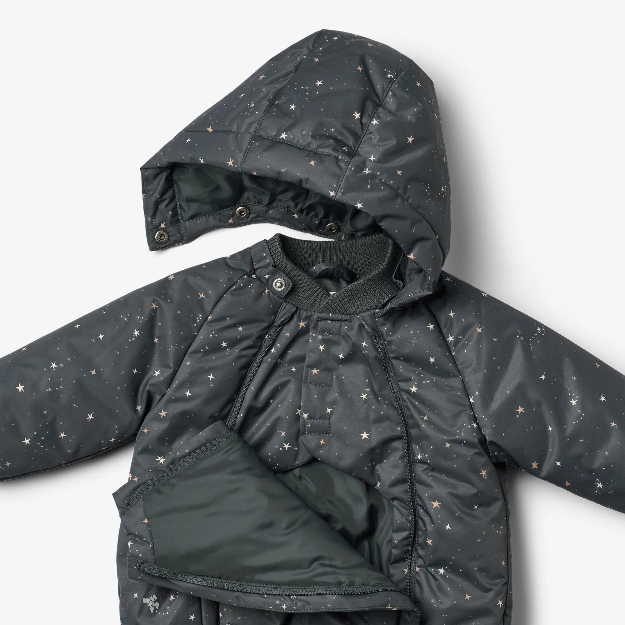 Puffer Jacket Morgen - black sea stars - Image 2