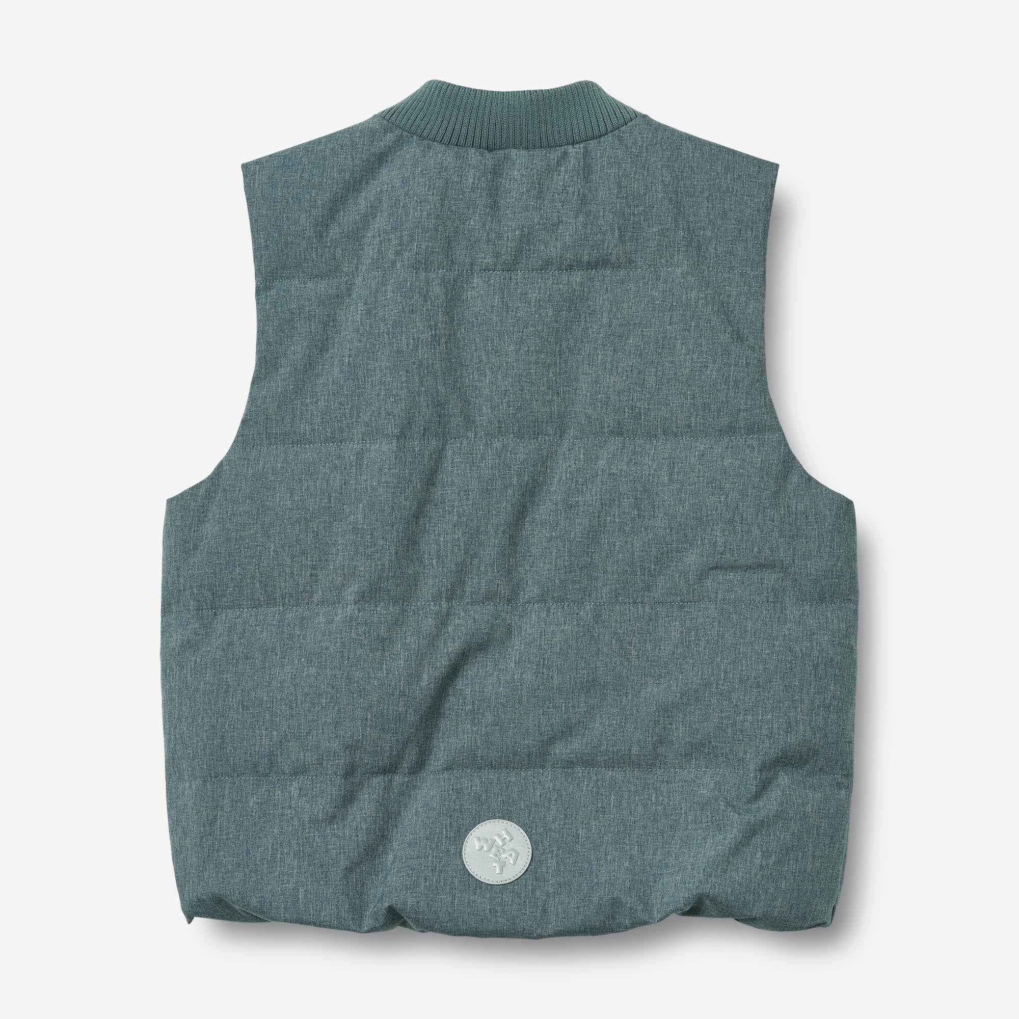 Puffer Waistcoat Andre - navy melange - Image 2