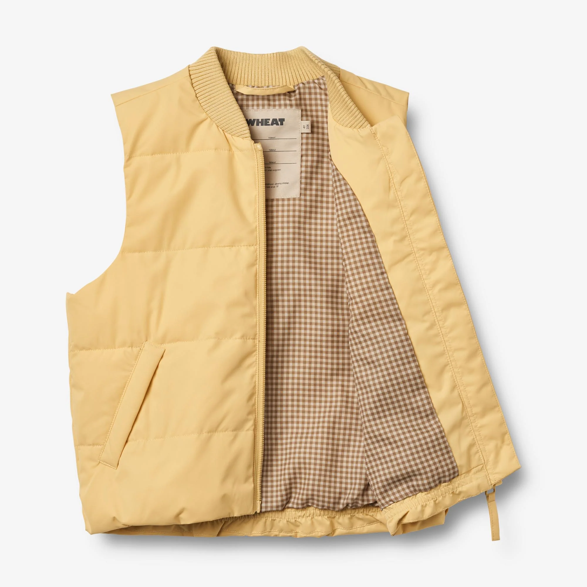 Puffer Waistcoat Andre - yellow - Image 3