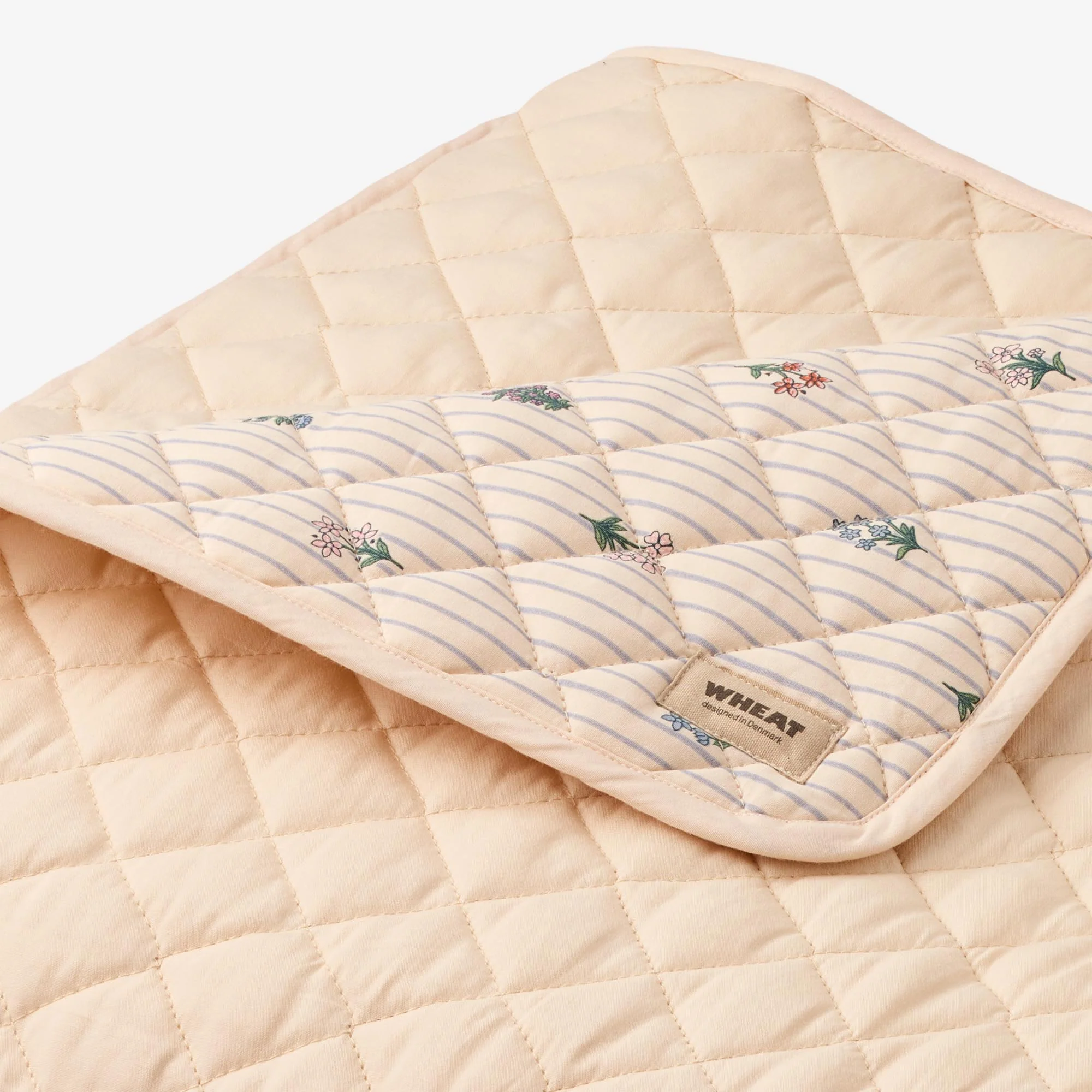 Quilt Blanket - rose shadow flowers - Image 2