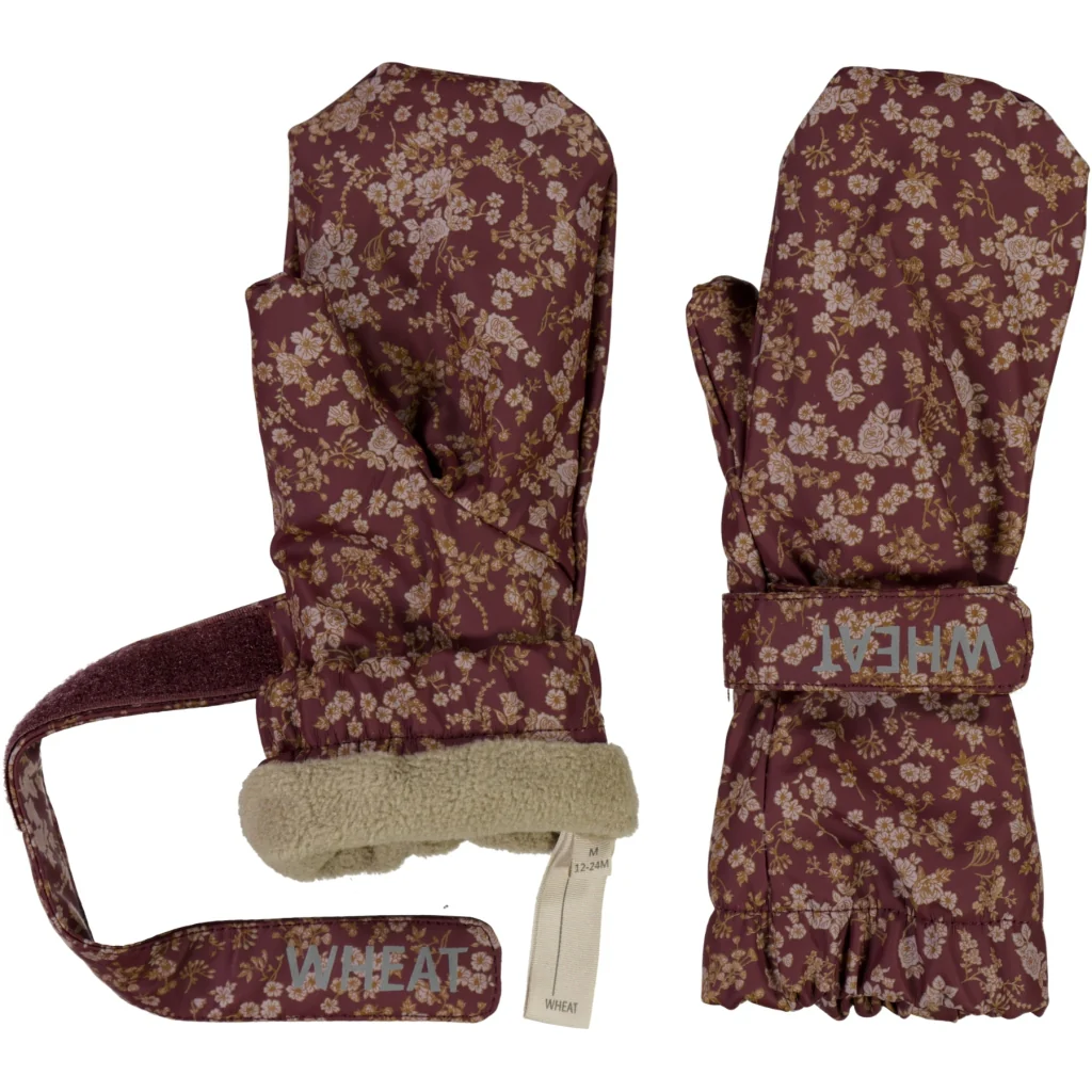 Rain Mittens Rily - fig flowers - Image 3