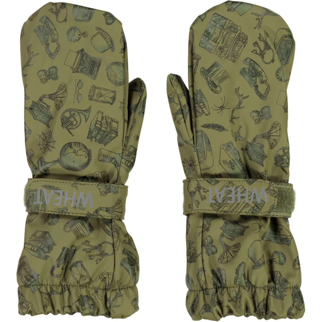 Rain Mittens Rily - olive storage