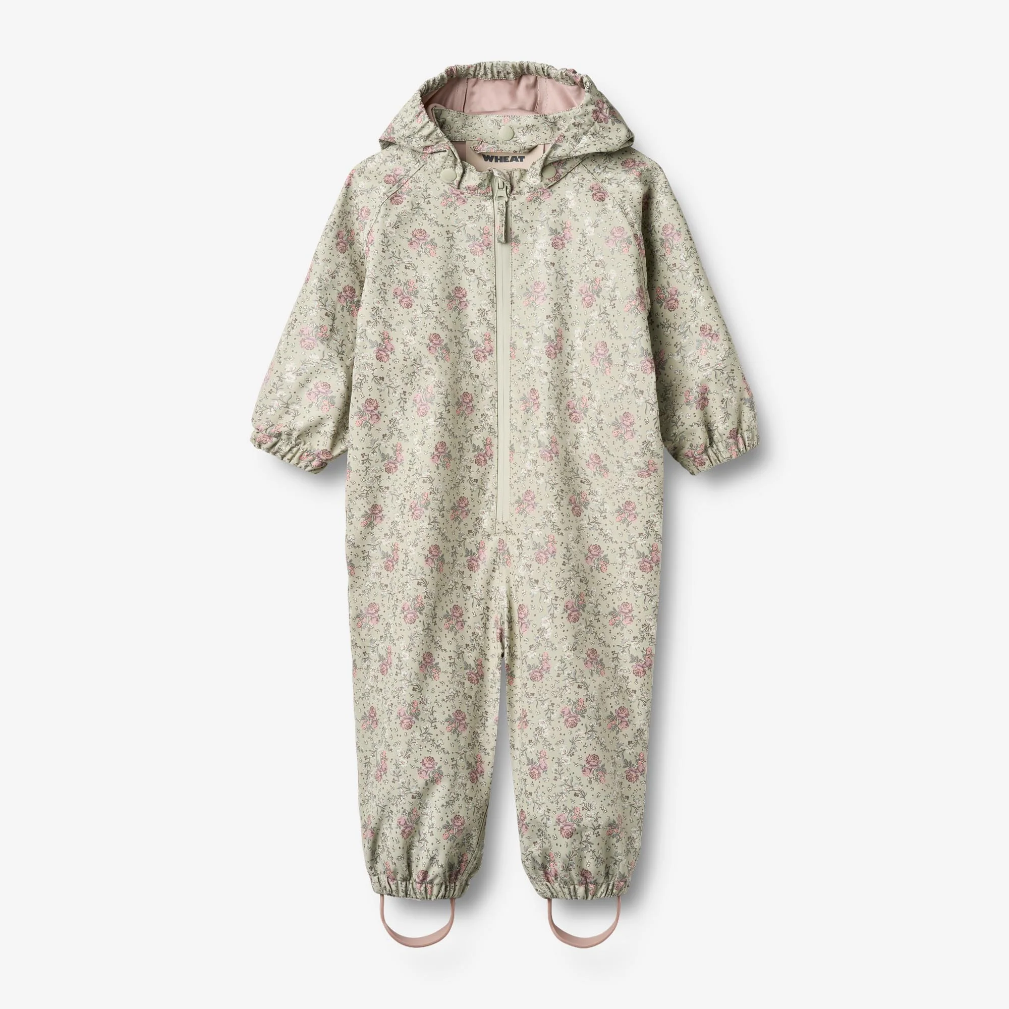 Rainsuit Mika - slightly green flowers
