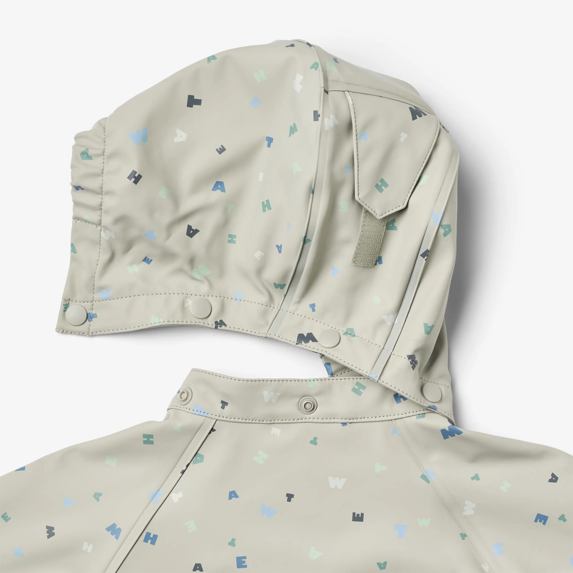 Rainwear Chardy Jacket - light flint letters - Image 7