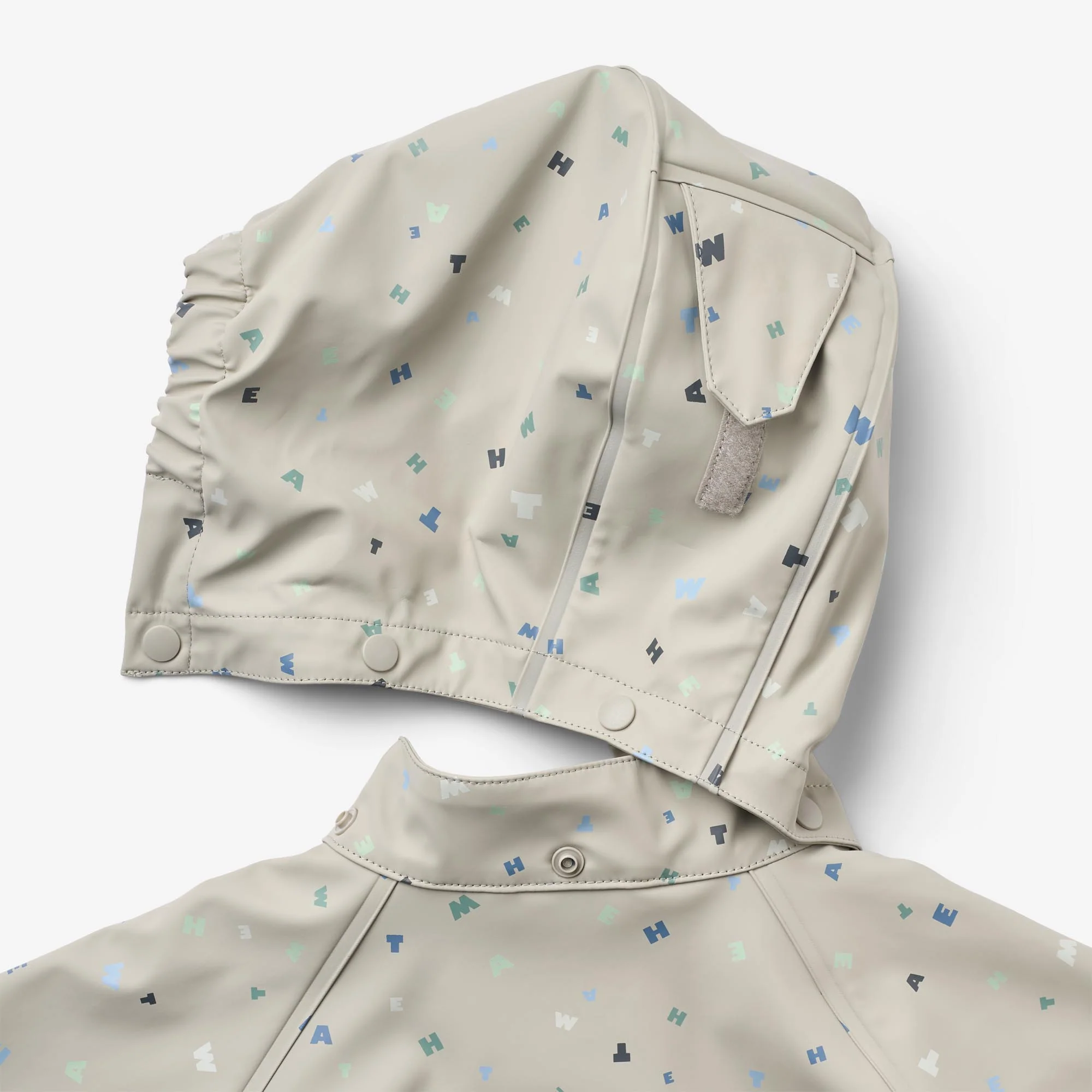Rainwear Chardy Jacket - light flint letters - Image 4