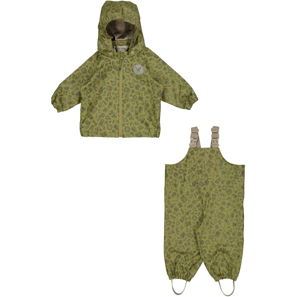 Rainwear Charlie - olive storage
