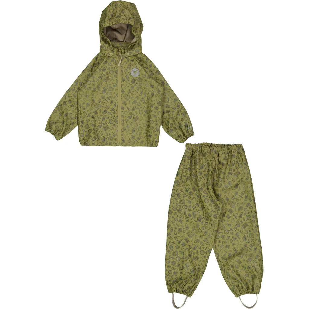 Rainwear Charlie - olive storage