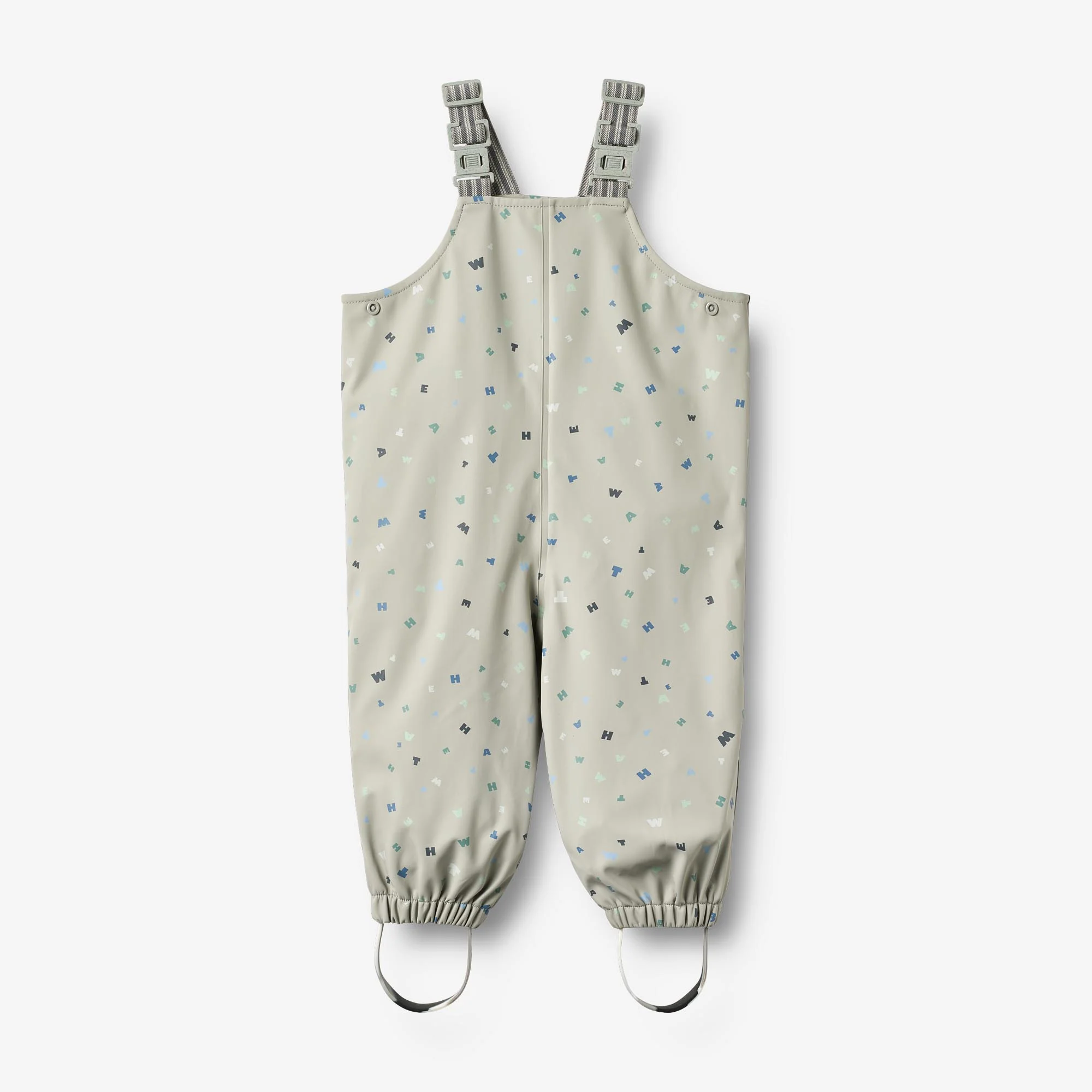 Rainwear Charlo Overalls - light flint letters